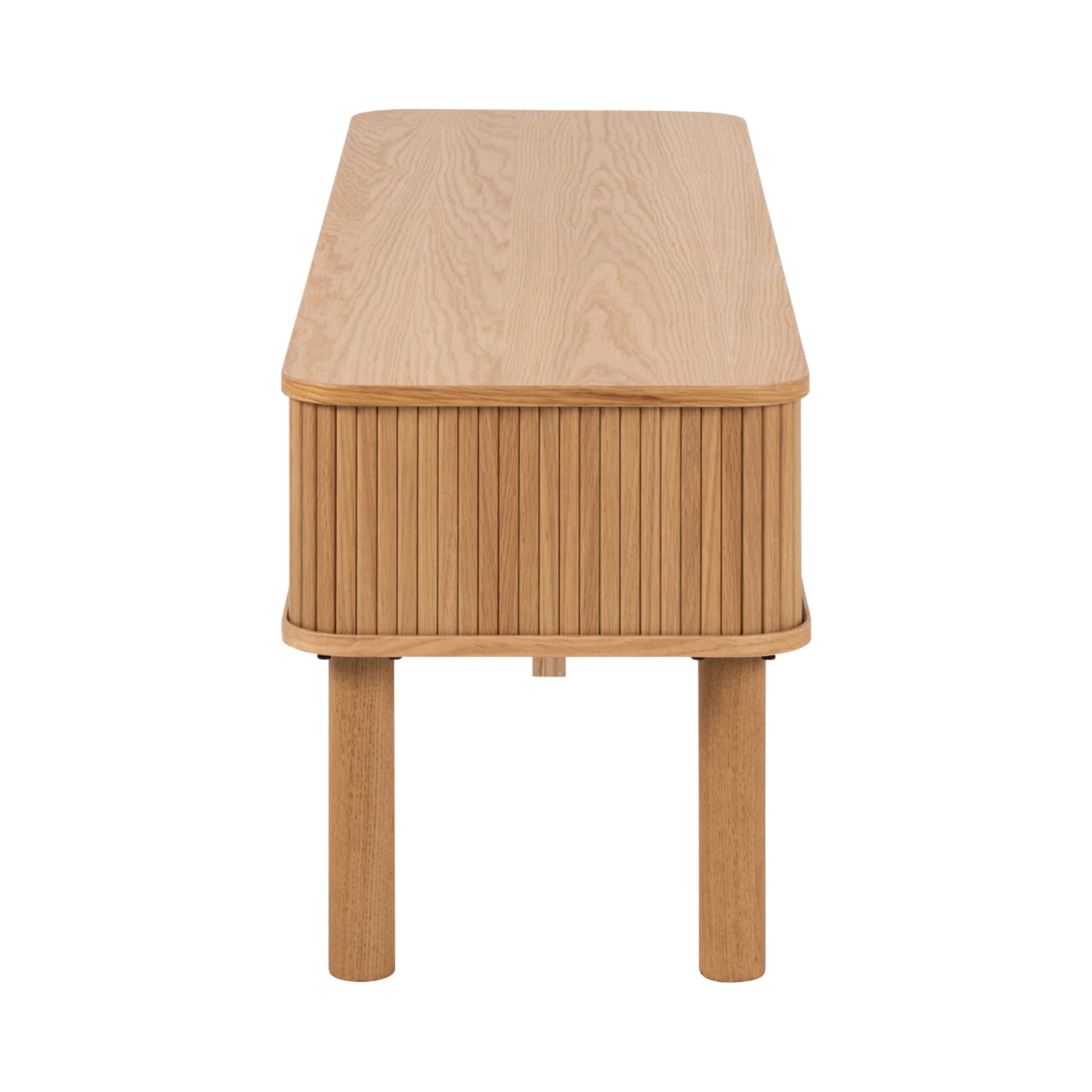 Hjem Design Langley TV Unit, Natural Wood