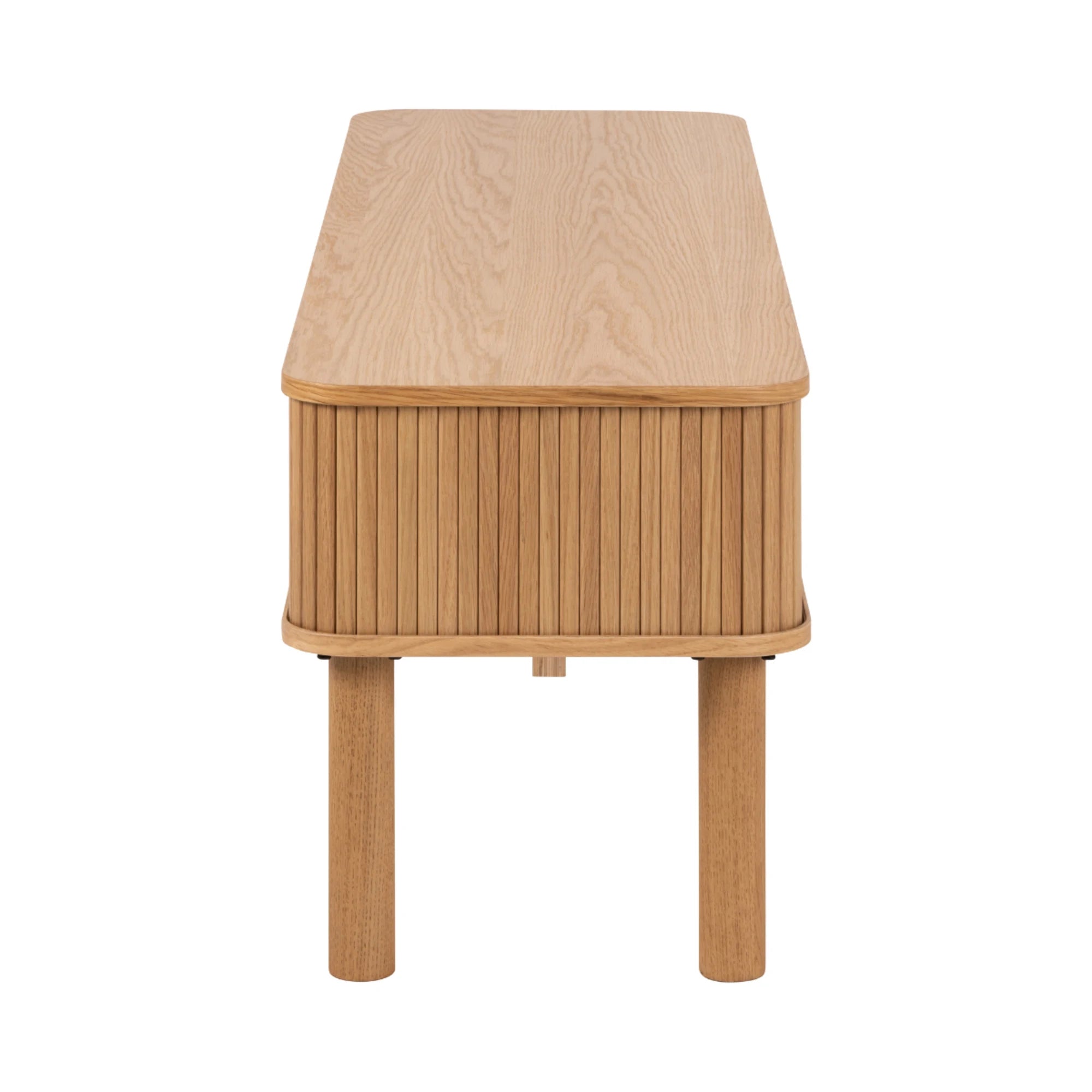 Hjem Design Langley TV Unit, Natural Wood
