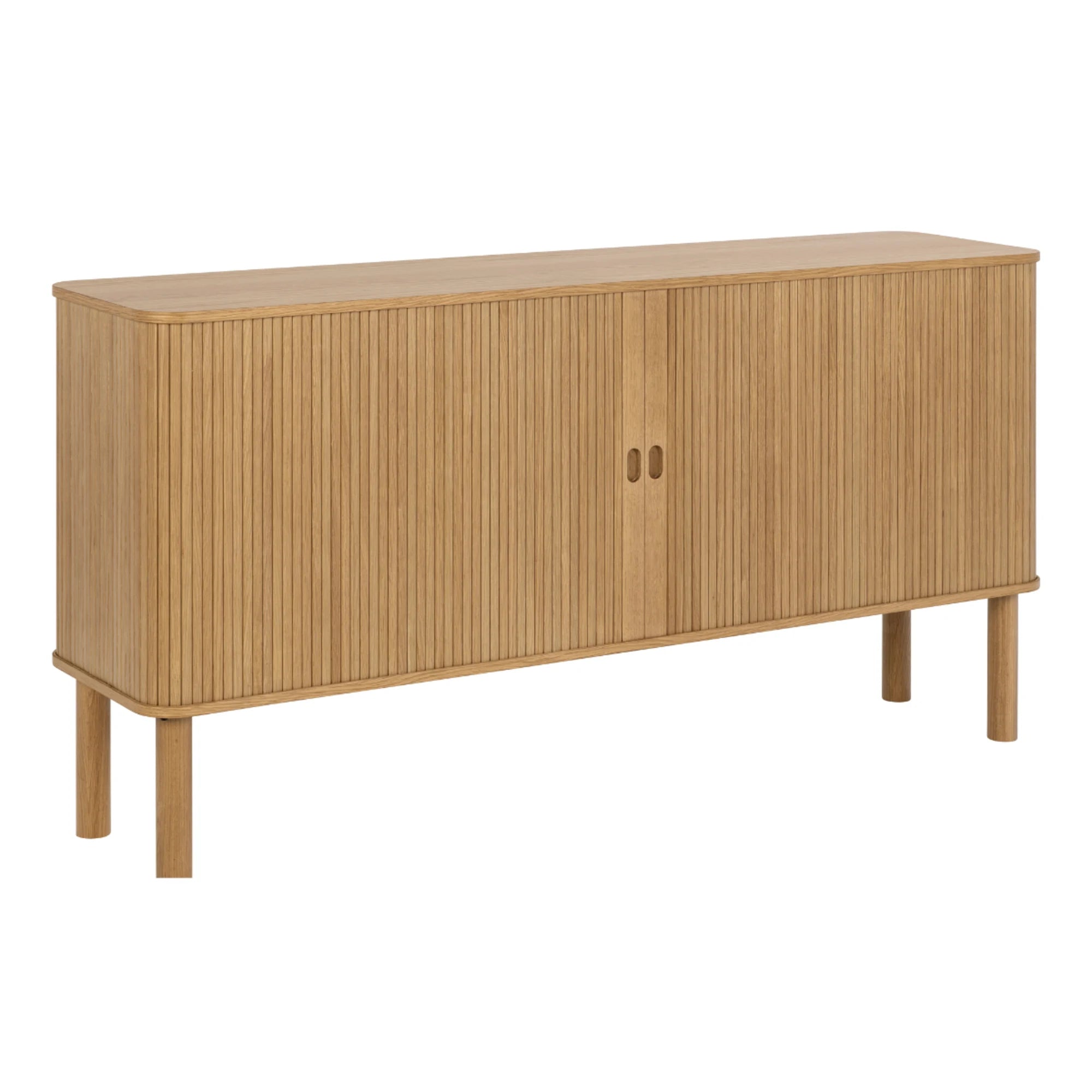 Hjem Design Langley Sideboard, Natural Wood, 160cm