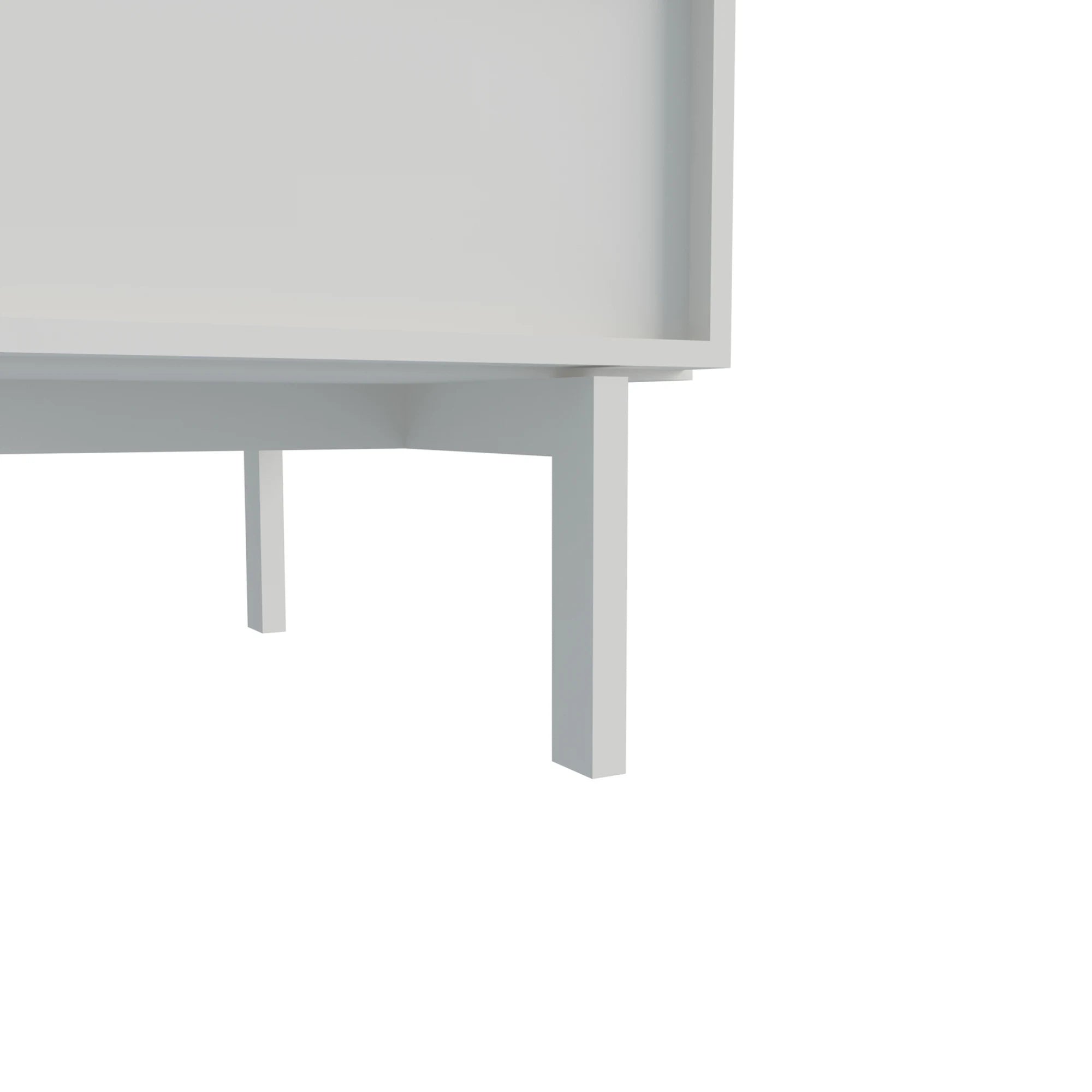 Loft Nora Bedside Table, Light Grey