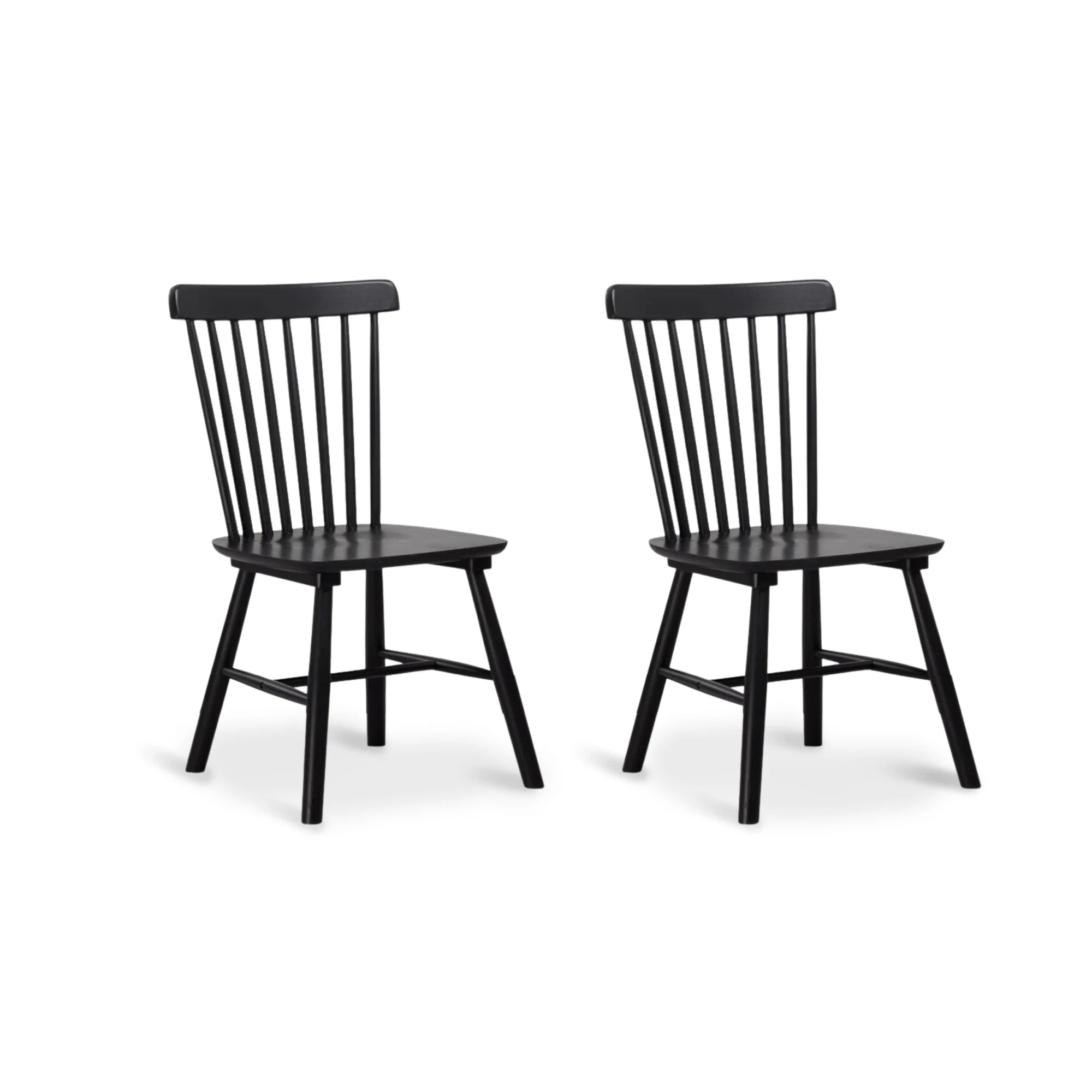 MODE Ton Ironica Dining Chair Replica, Black, Set of 2