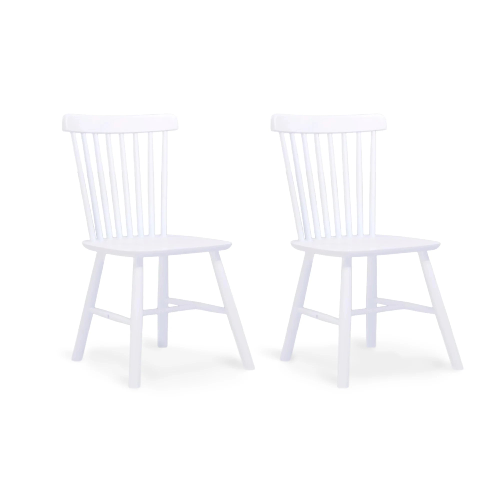 MODE Ton Ironica Dining Chair Replica, White, Set of 2