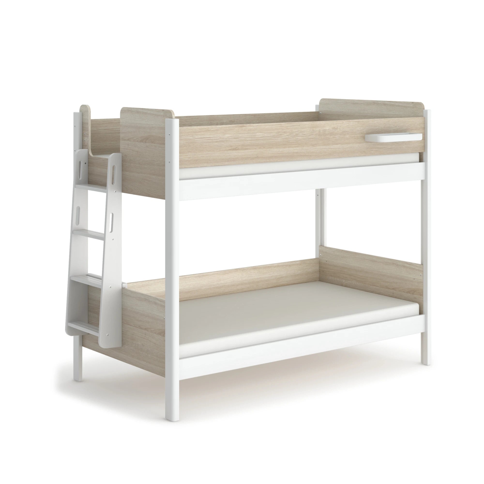 Boori Natty Kids NZ King Single Bunk Bed + Ladder, Oak