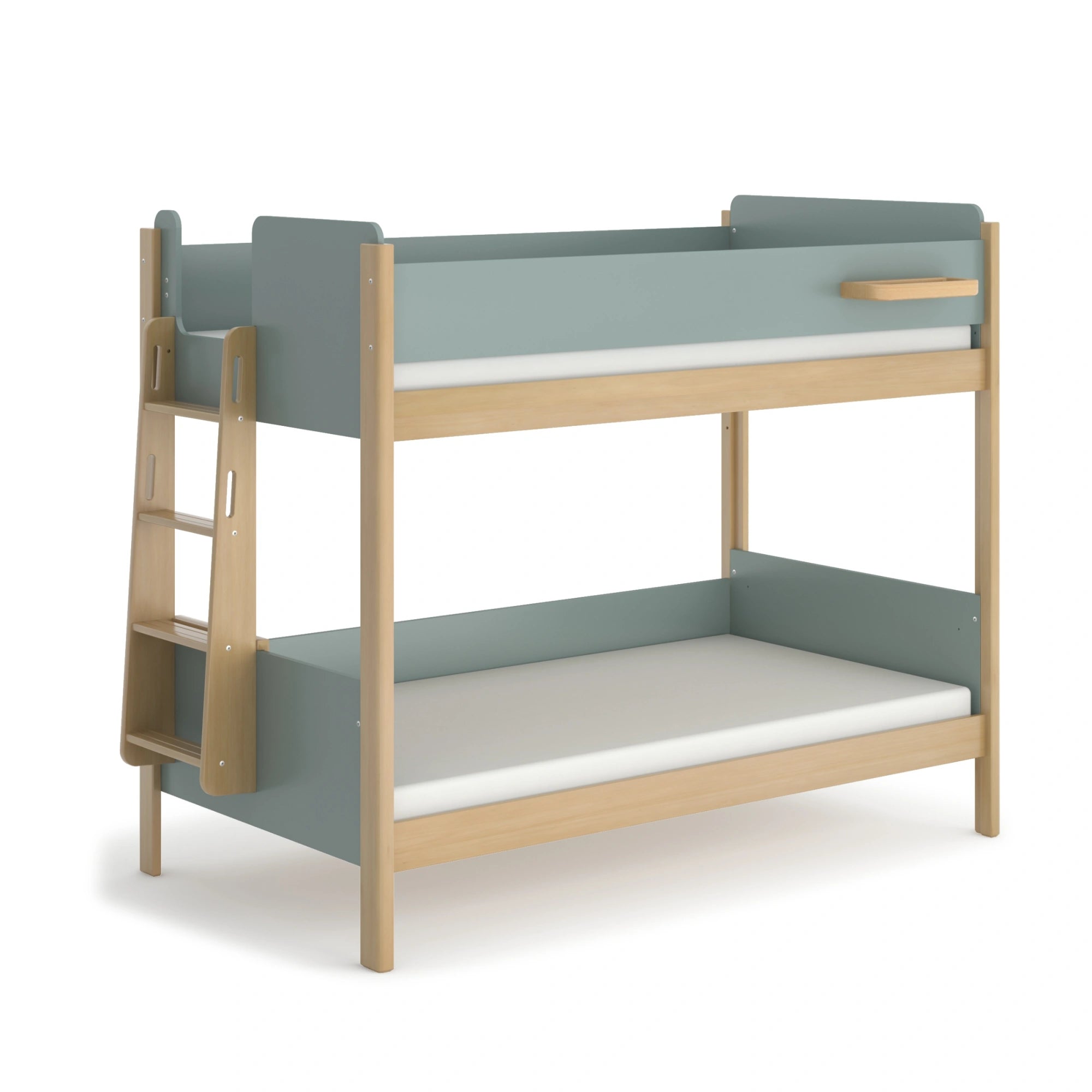 Boori Natty Kids NZ King Single Bunk Bed + Ladder, Blueberry