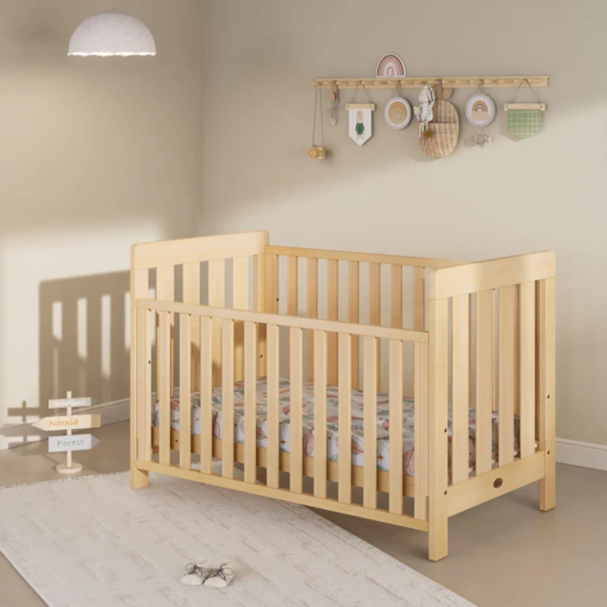 Boori Daintree Kids Baby Cot, Almond