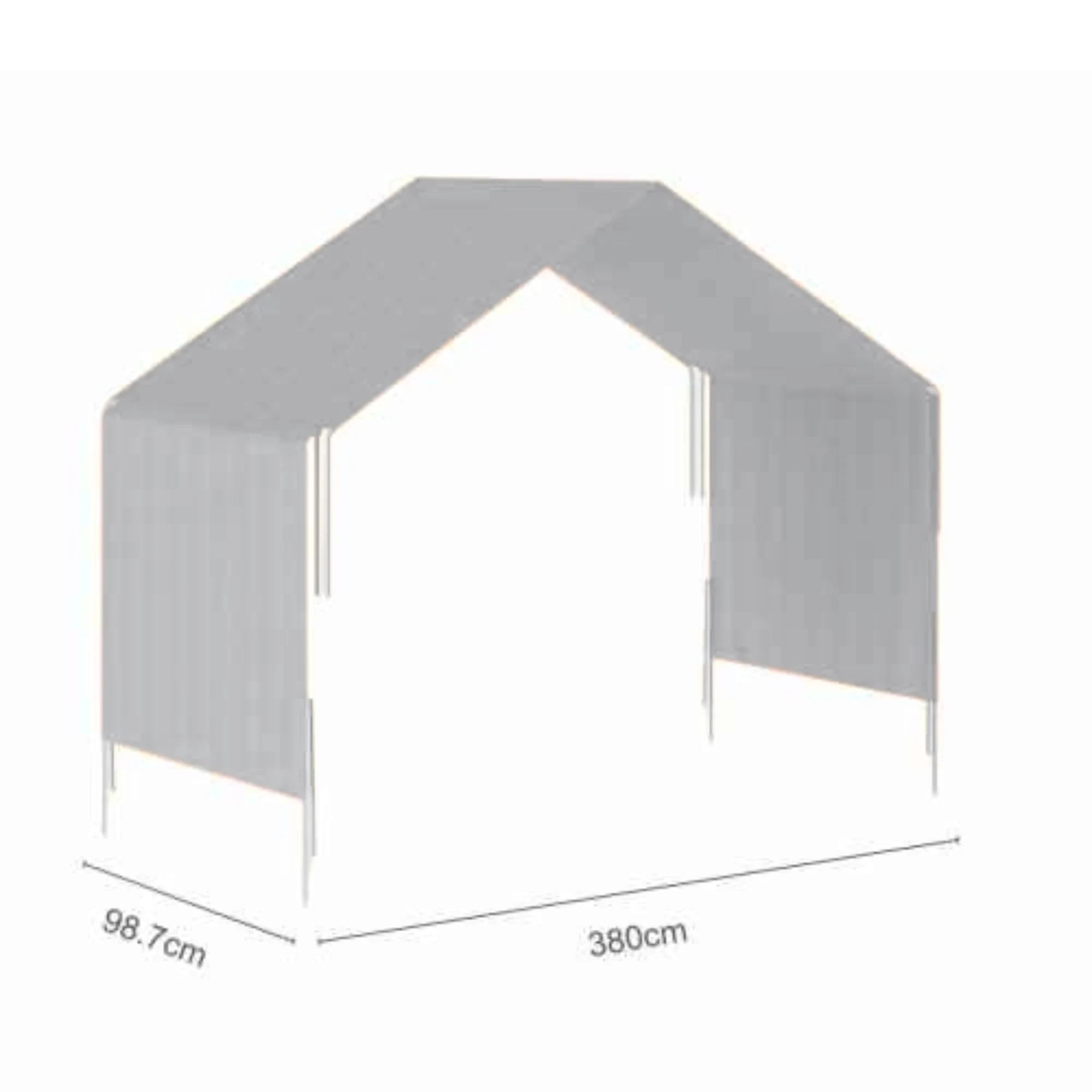 Boori Forest Kids Teepee Loft Tent Canopy, Blueberry