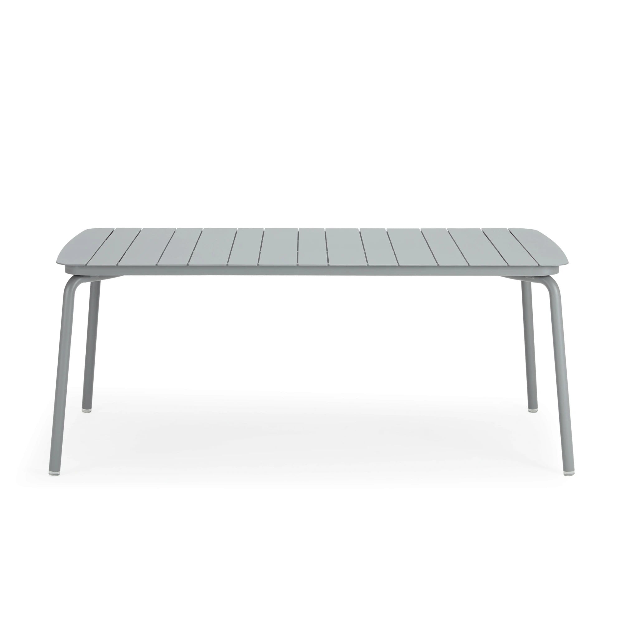 Wellmax Verano Outdoor Aluminium Rectangle Dining Table, Grey