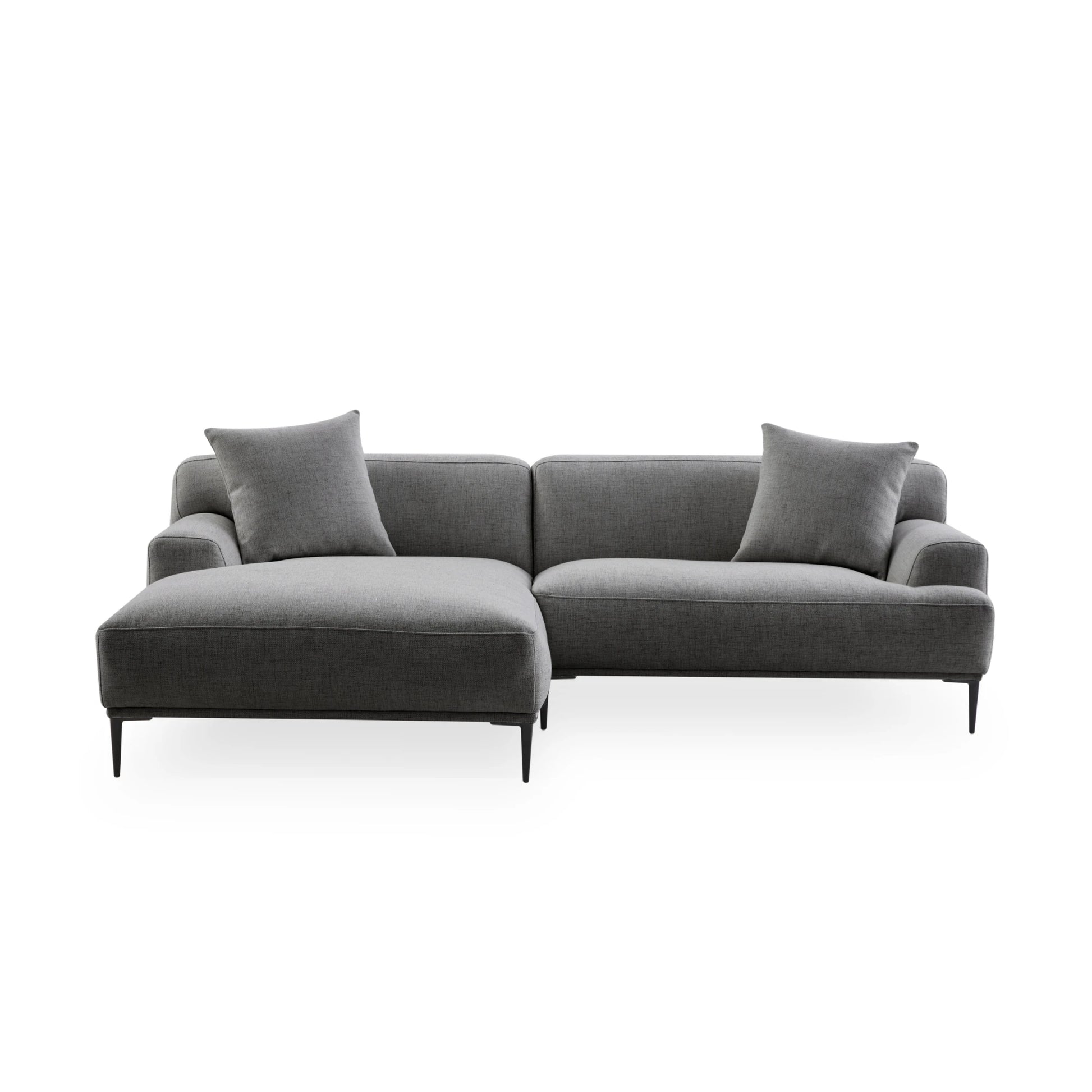 MODE Cielo 3.5-Seater Sofa with Chaise, Blue Grey