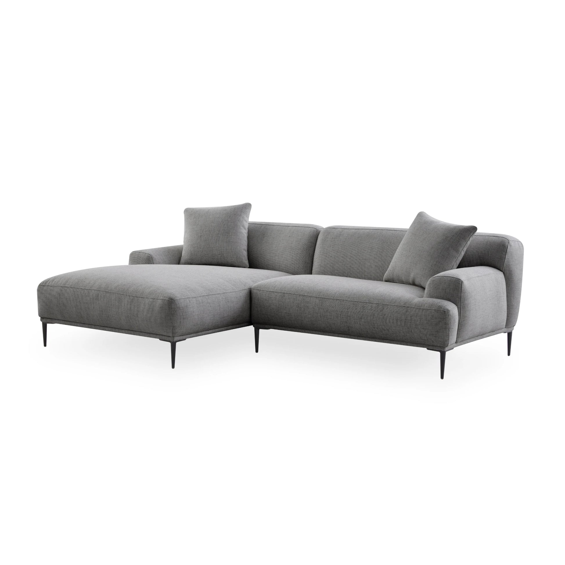 MODE Cielo 3.5-Seater Sofa with Chaise, Blue Grey