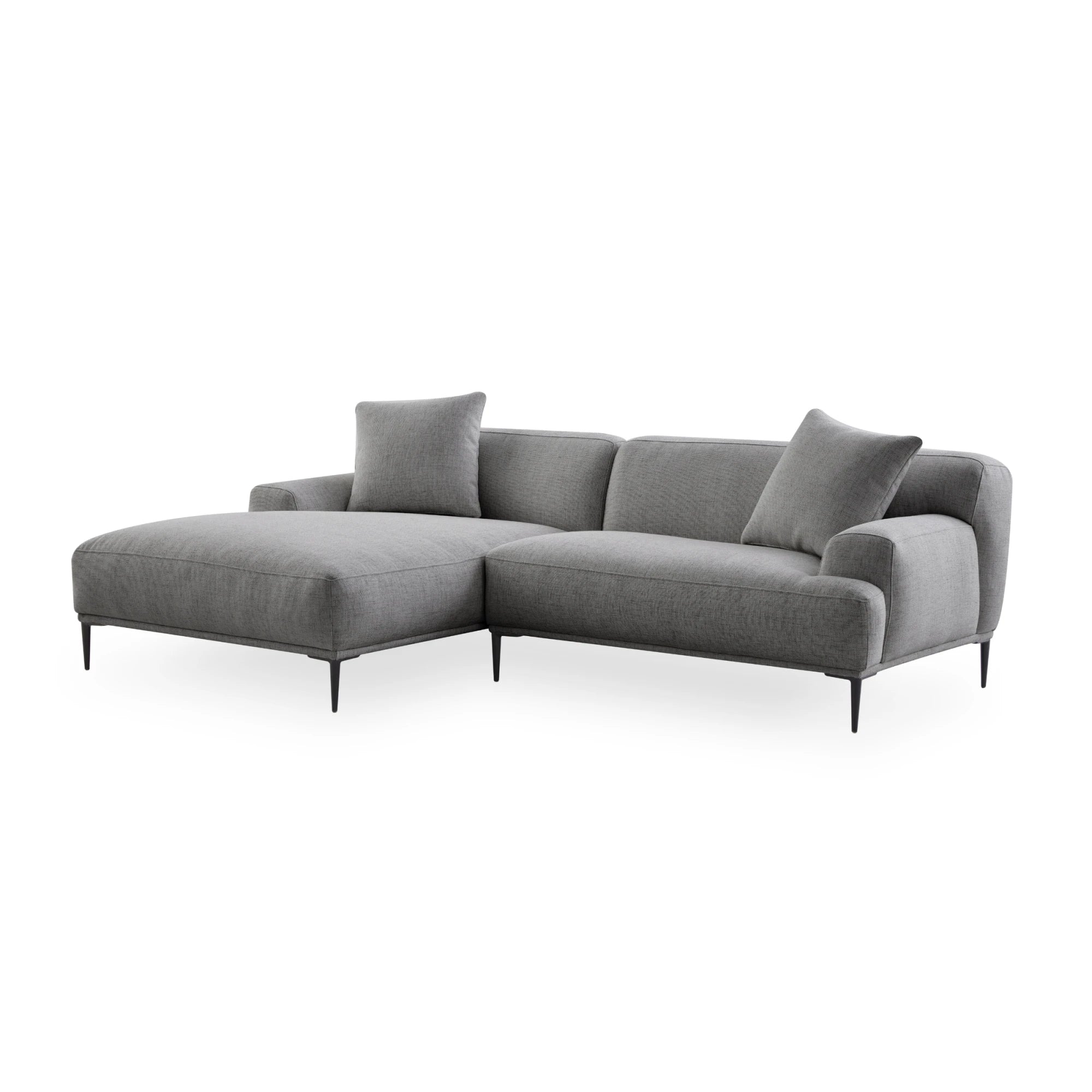 MODE Cielo 3.5-Seater Sofa with Chaise, Blue Grey