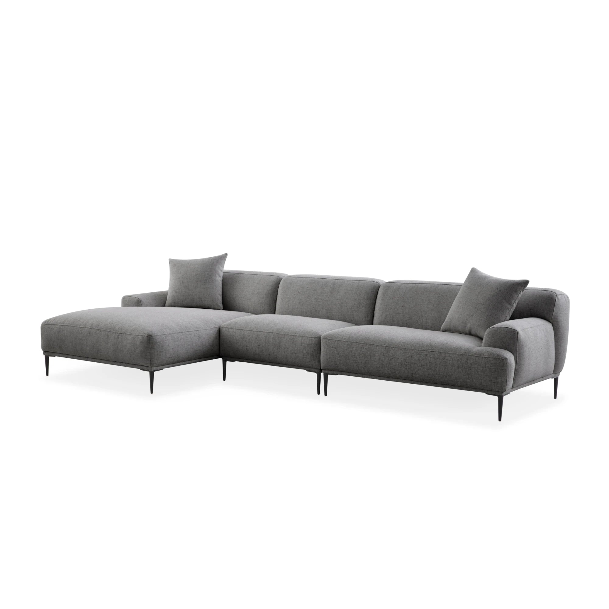 MODE Cielo 4.5-Seater Sofa with Chaise, Blue Grey