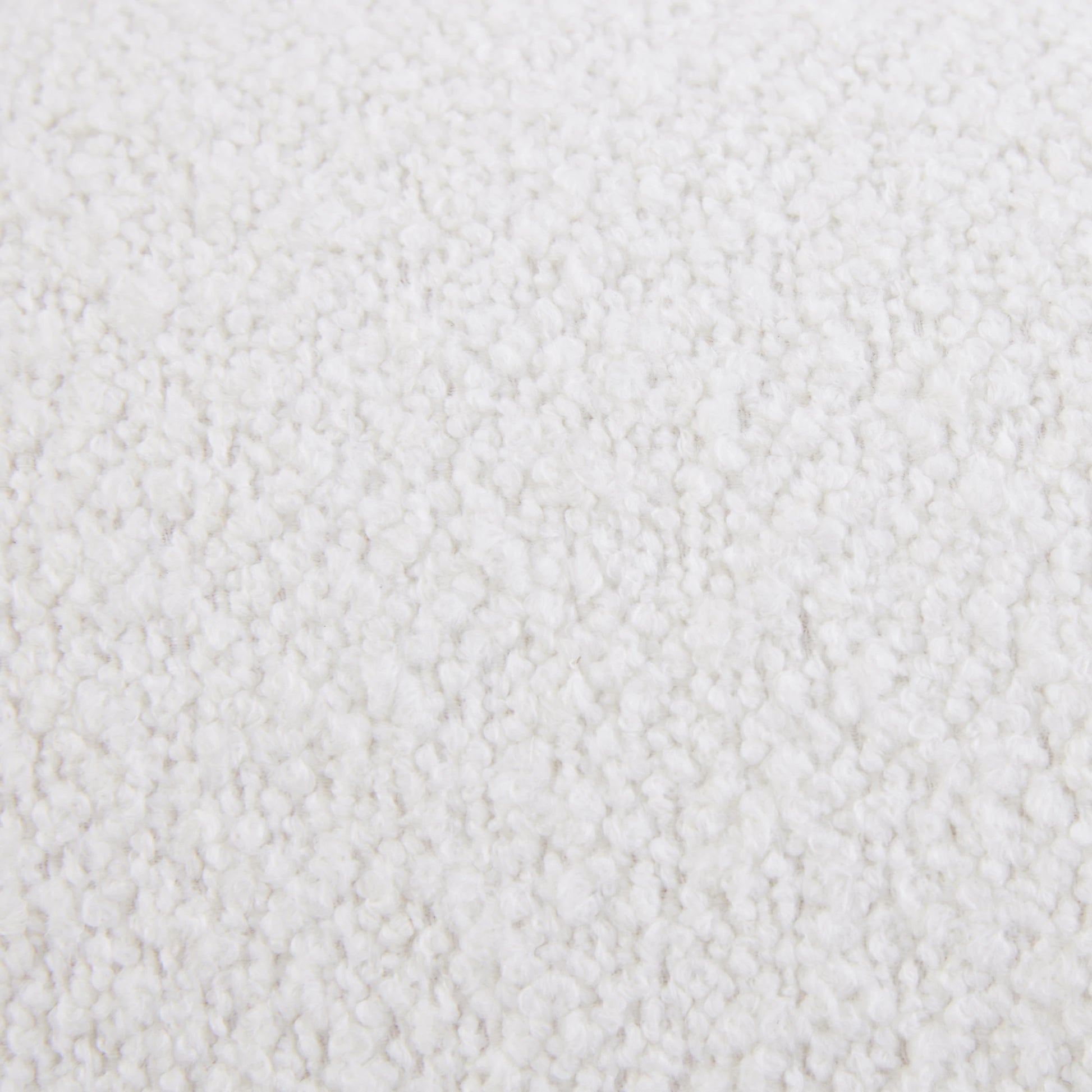 MODE Milo Boucle Loveseat, Chalk White