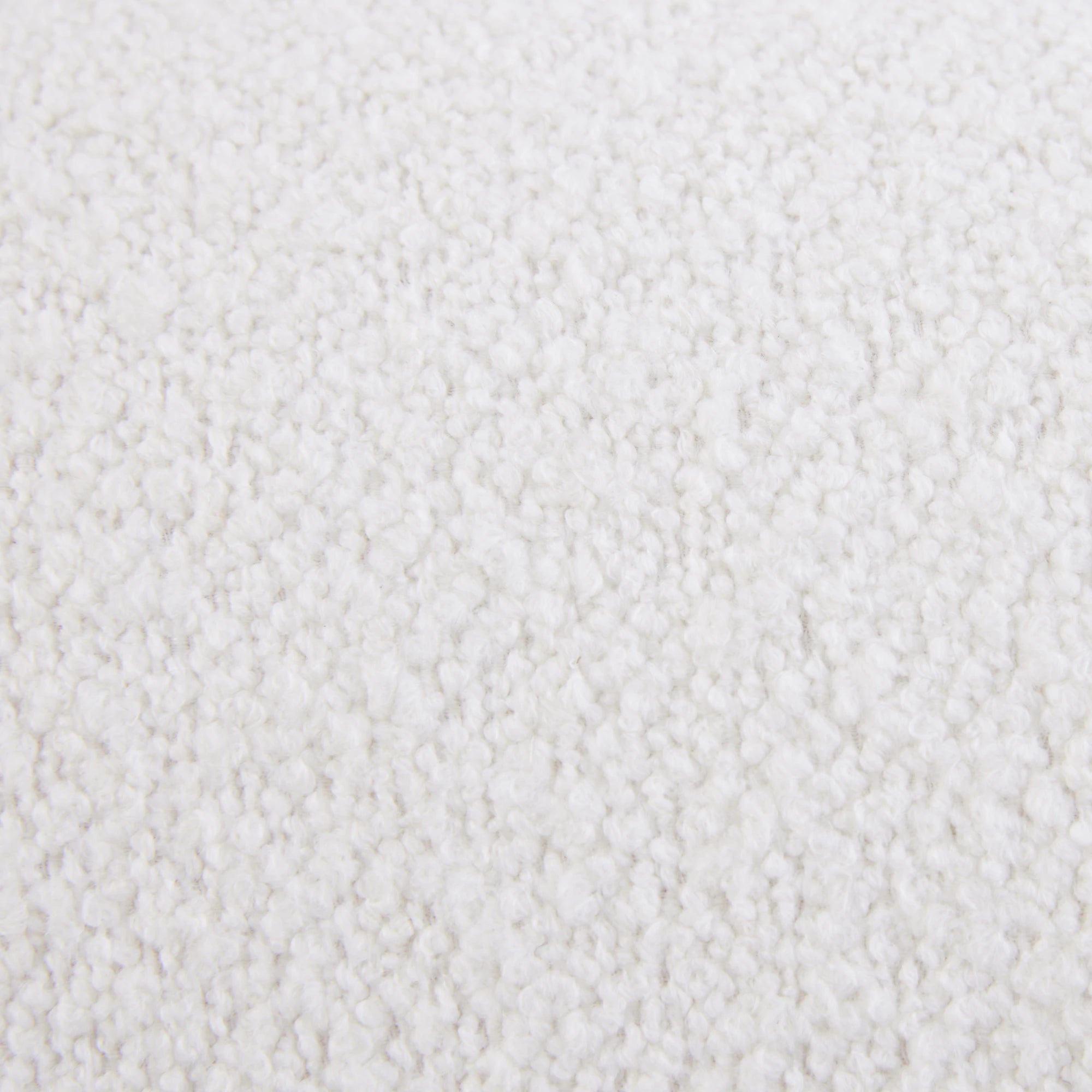 MODE Milo Boucle Loveseat, Chalk White