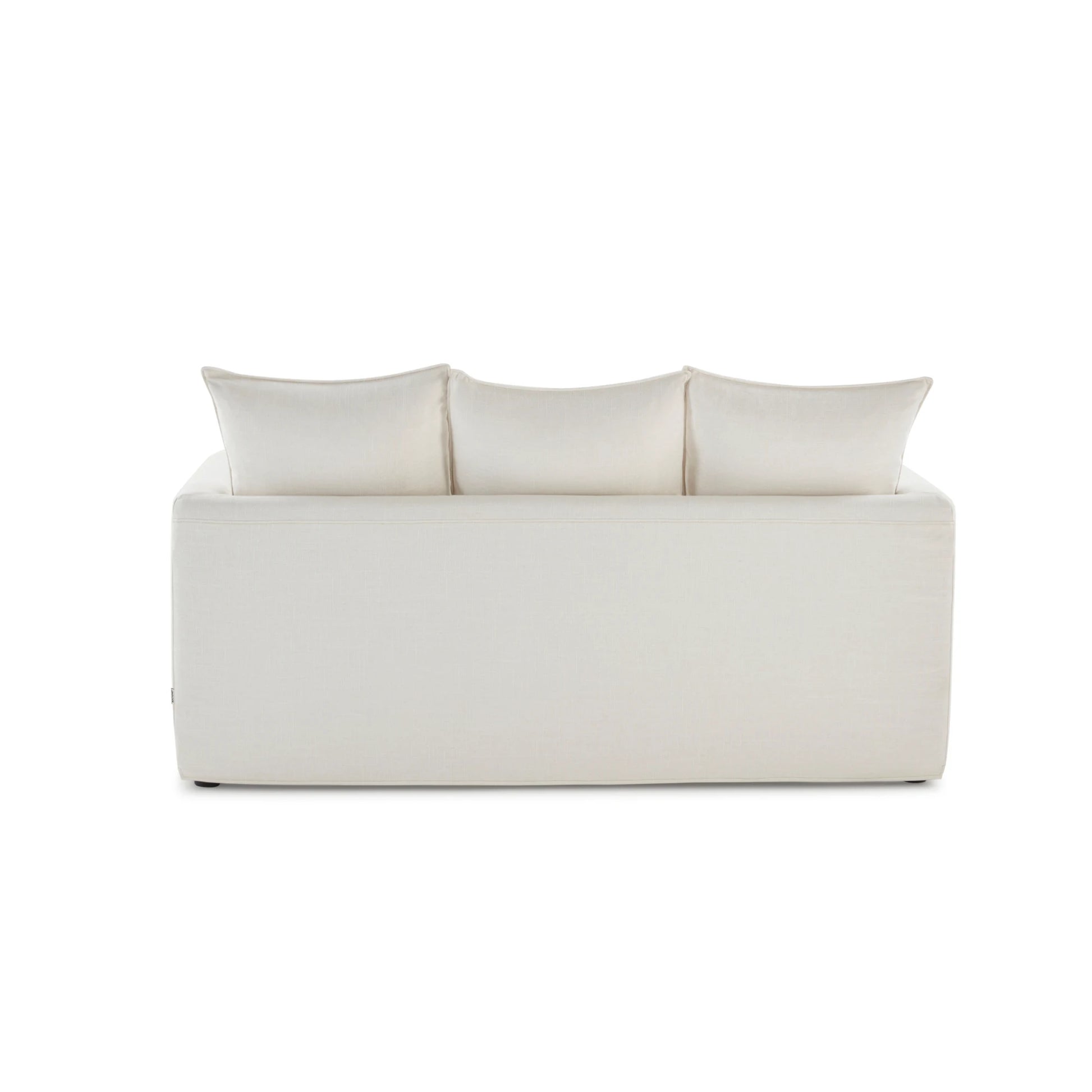 MODE Crepes 2.5-Seater Linen Sofa, Off-White