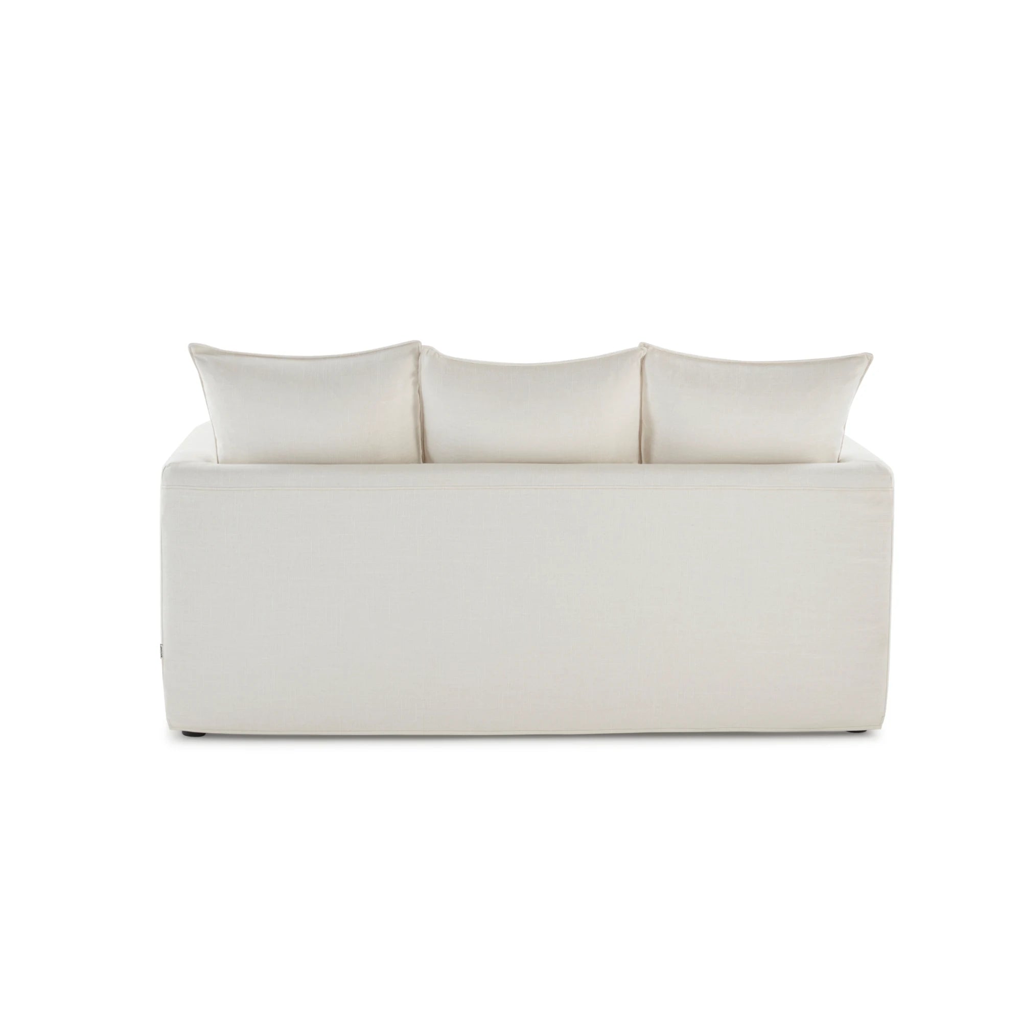 MODE Crepes 2.5-Seater Linen Sofa, Off-White