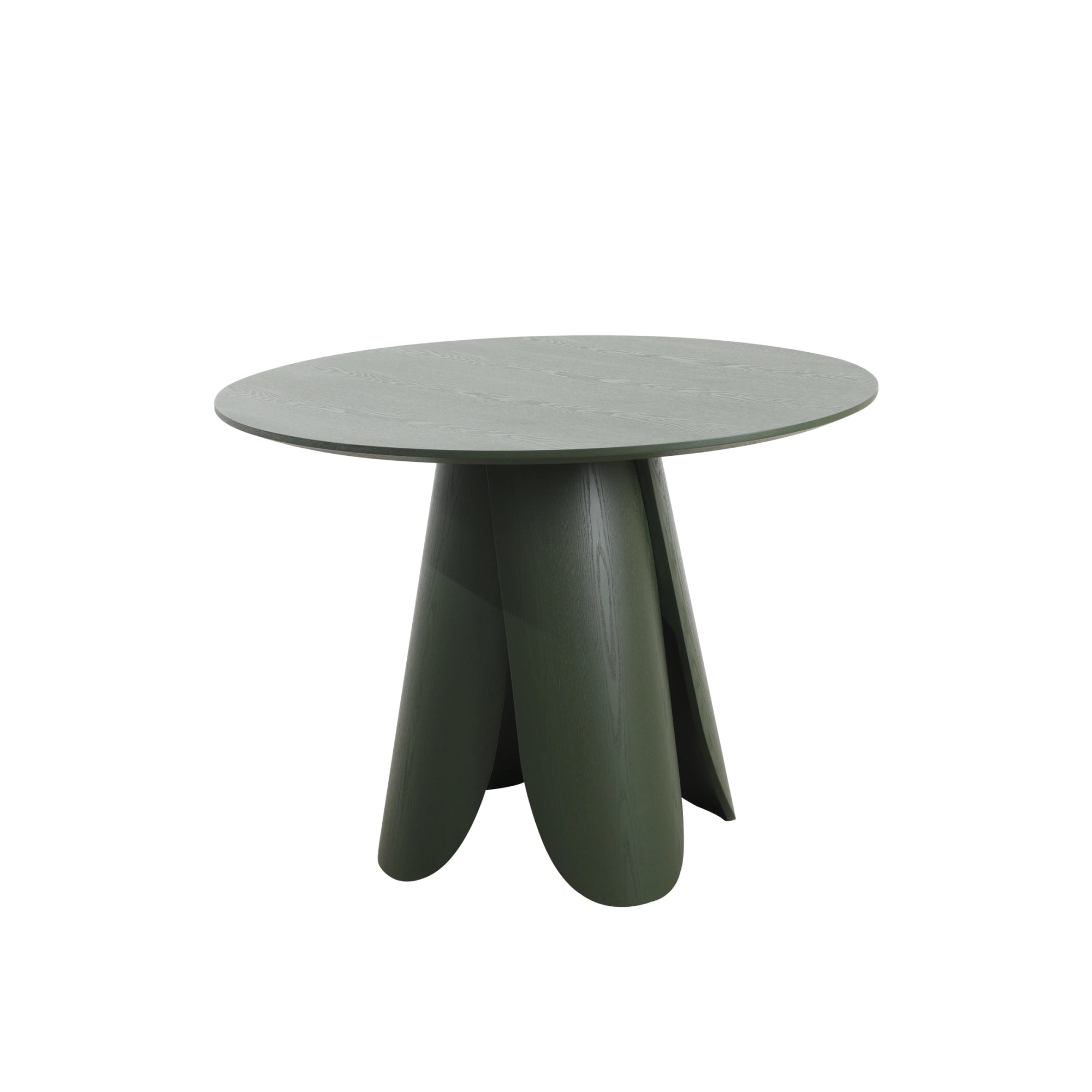 MODE Elara Round Dining Table 100cm, Green