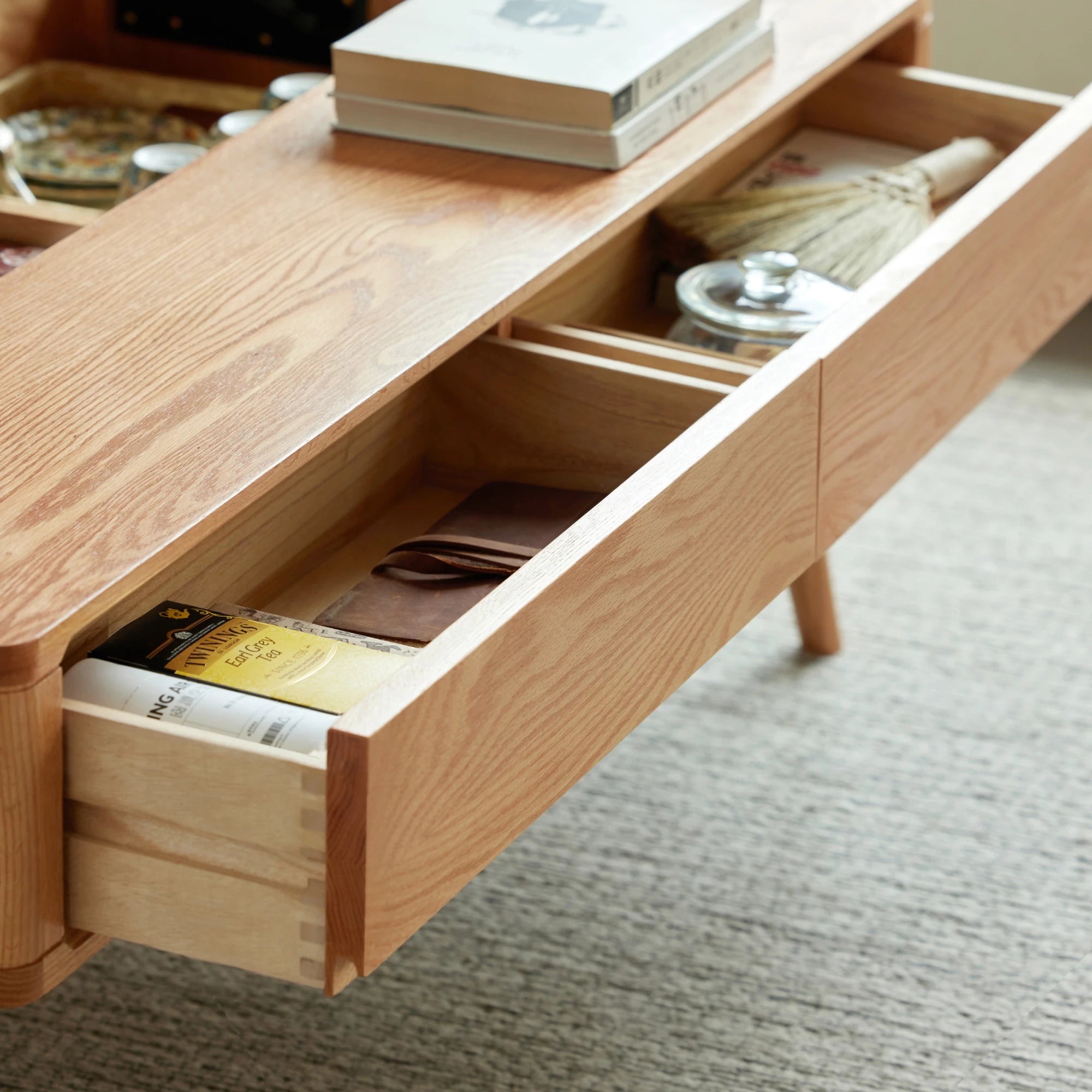 Solidwood Santa Rosa Coffee Table with Lift-Top, 120x60cm