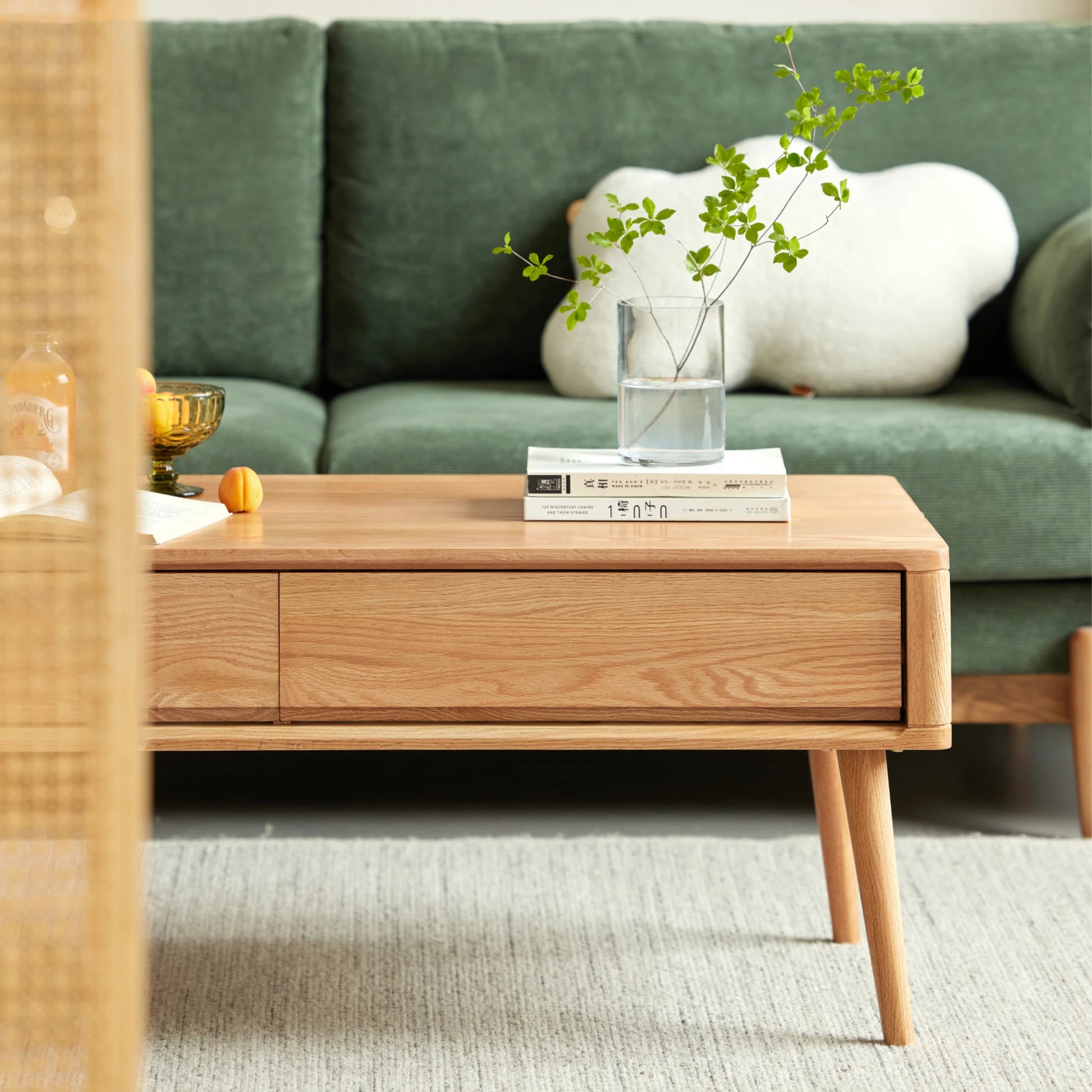 Solidwood Santa Rosa Coffee Table with Lift-Top, 120x60cm