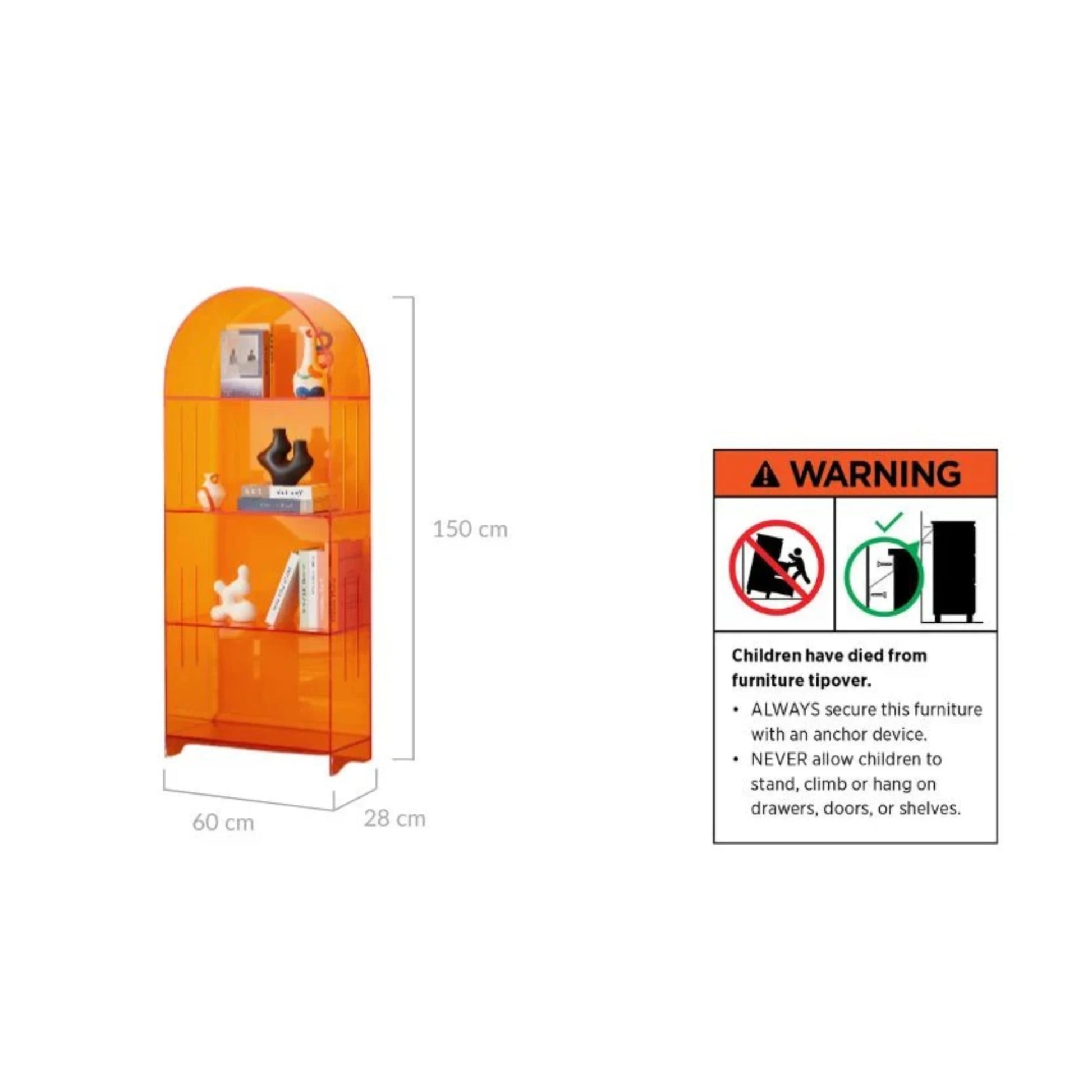 Lifely Jax Display Cabinet