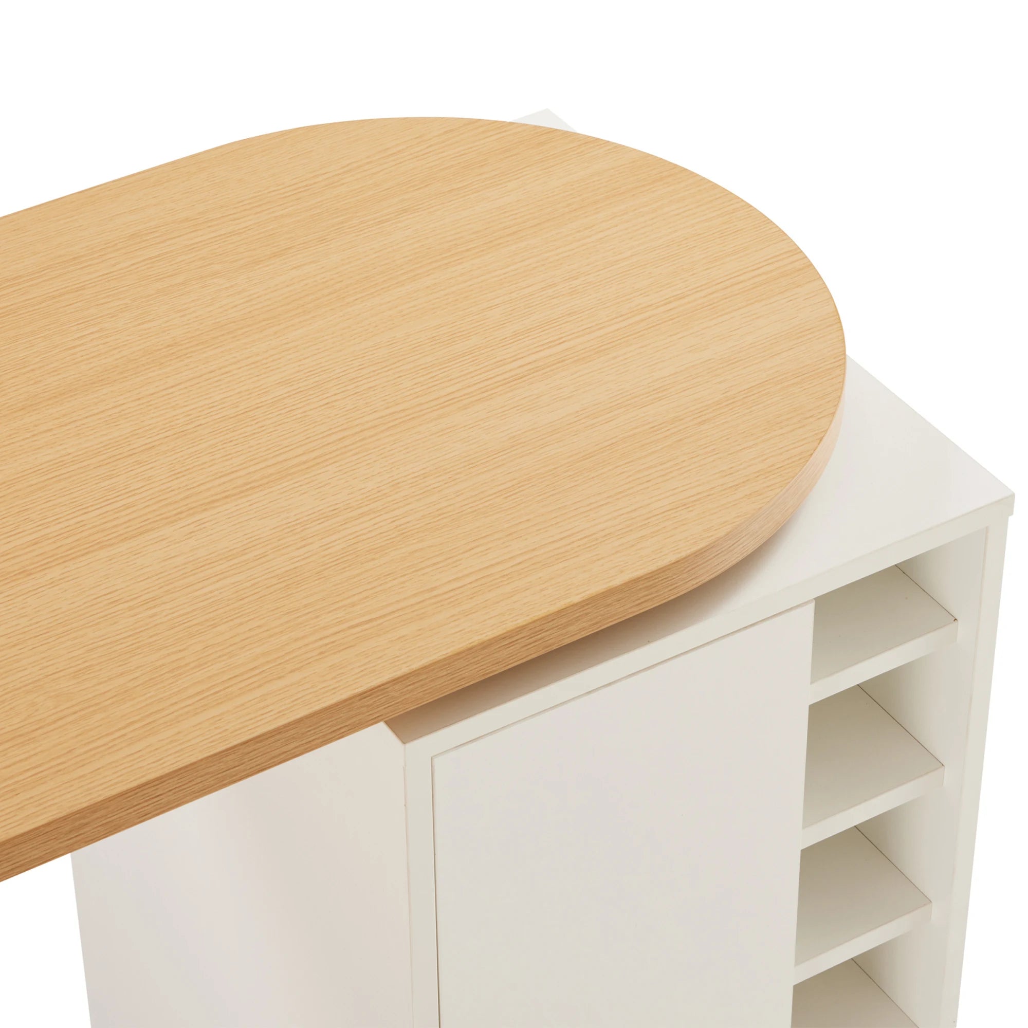 Loft Hansan Bar Table with Wine Storage