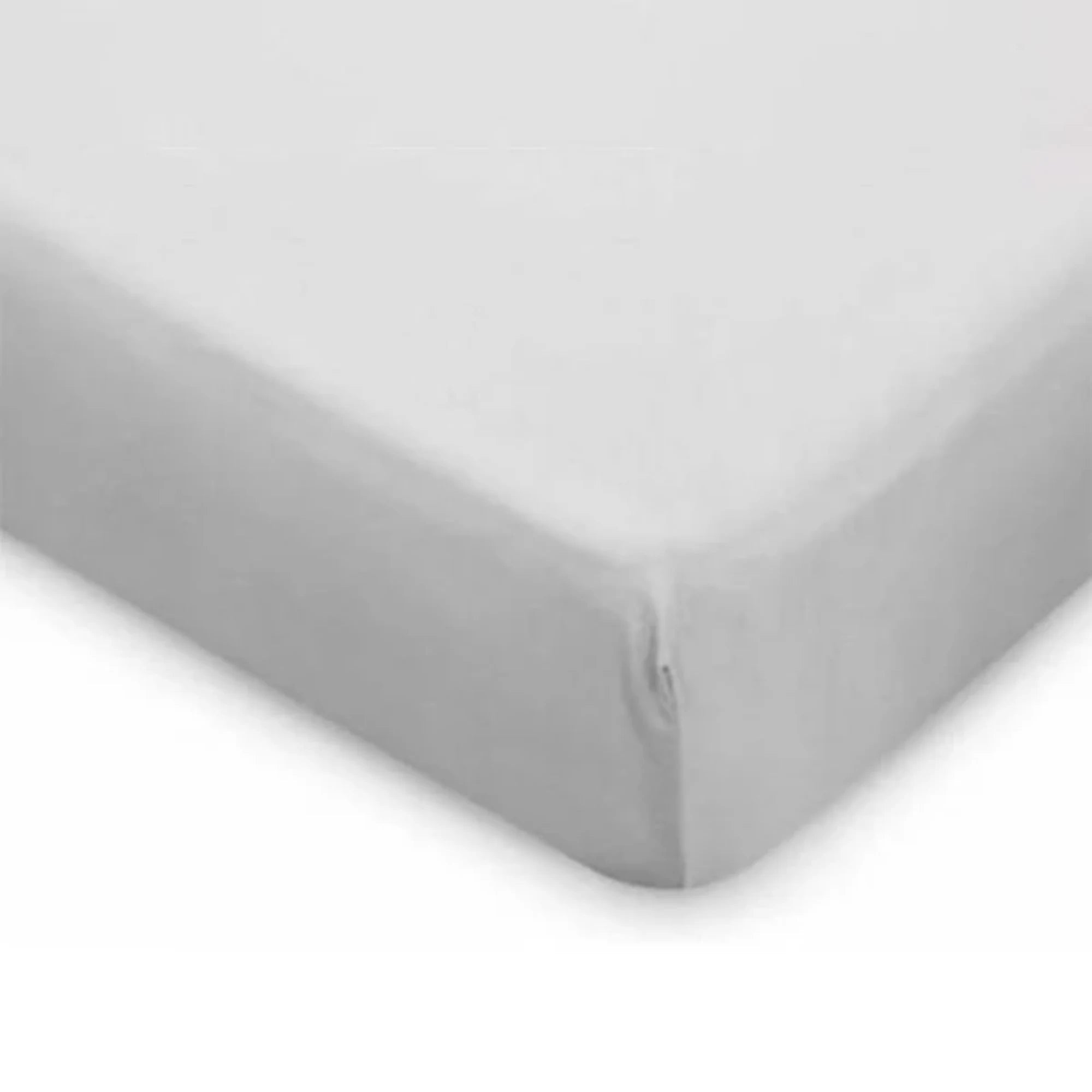 Boori Natty Kids Bedside Bed Fitted Sheet, 79x160cm, Grey