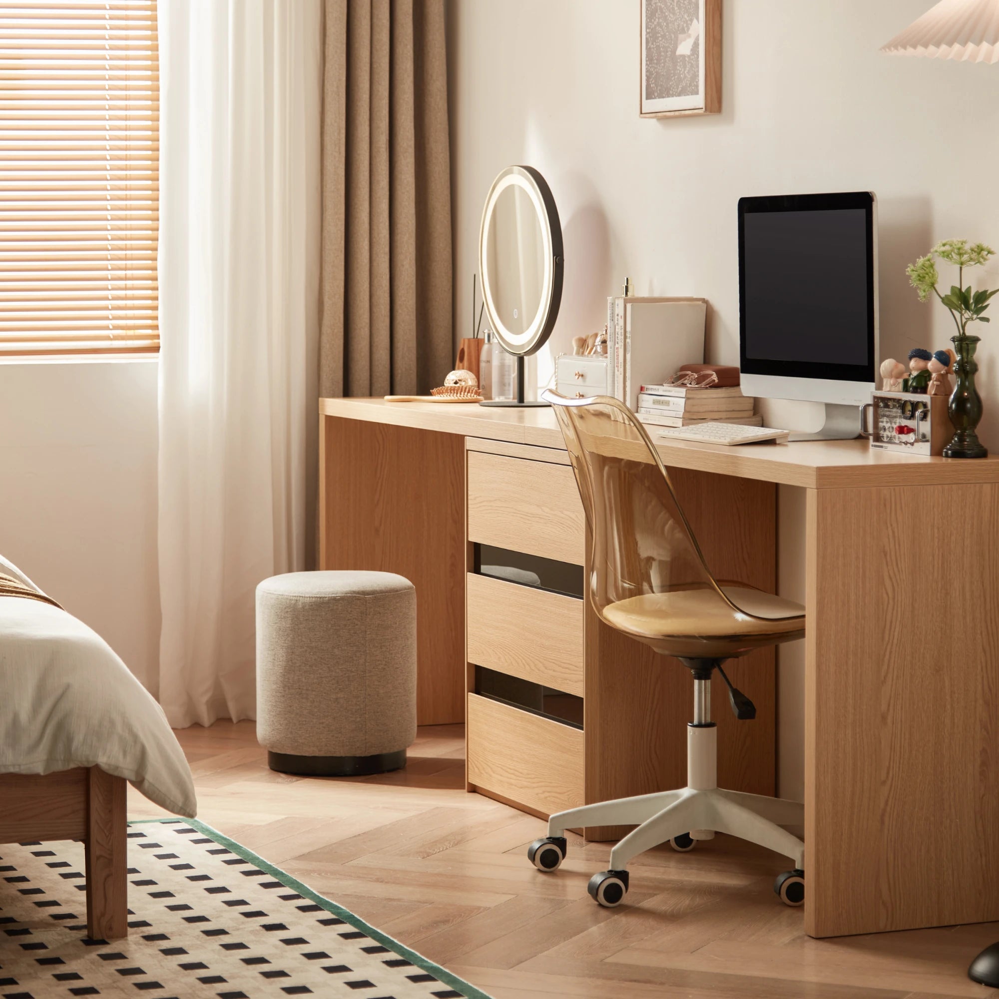 Linspire Cedar Dual Office Desk