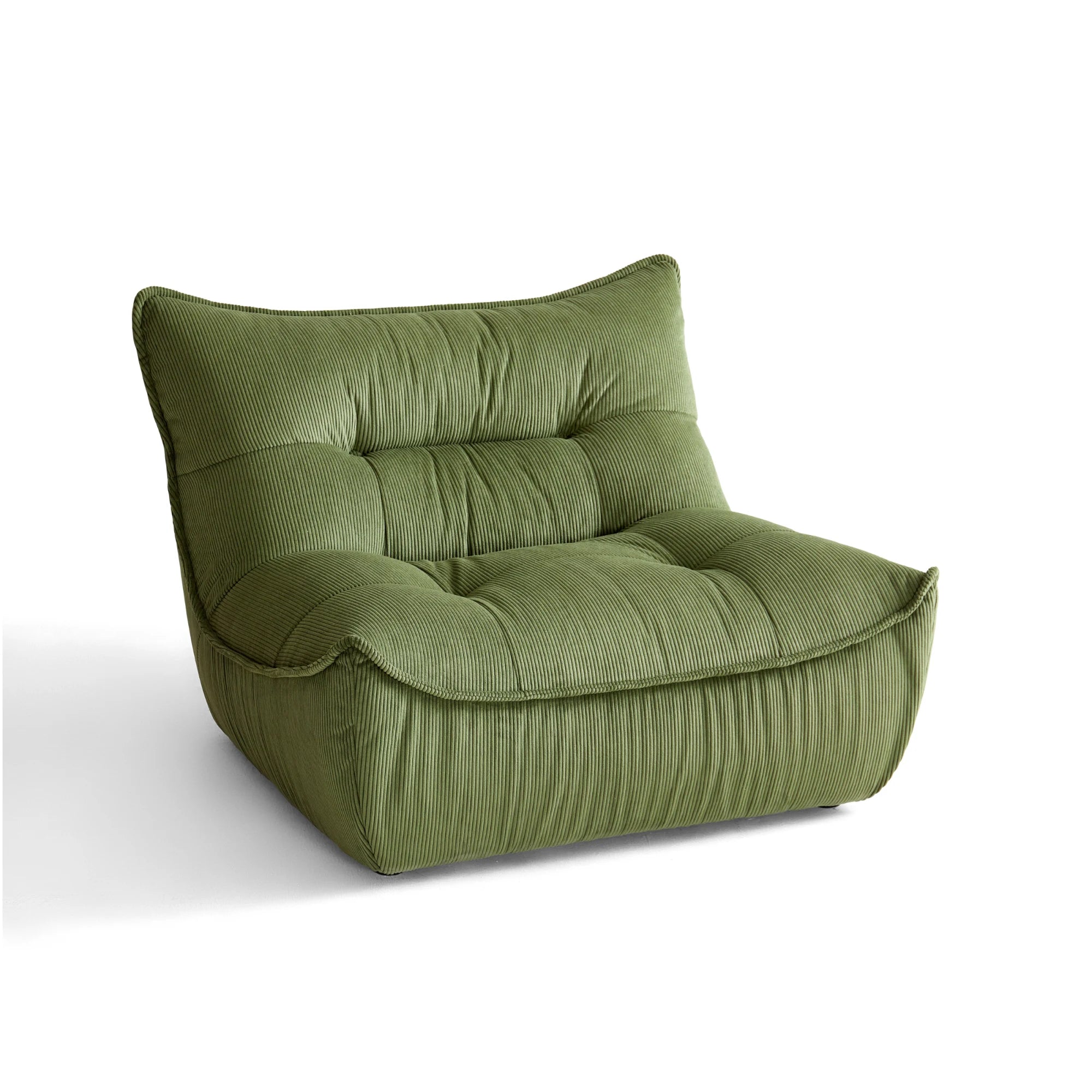 Linspire Eloni Corduroy Lounge Chair, Green