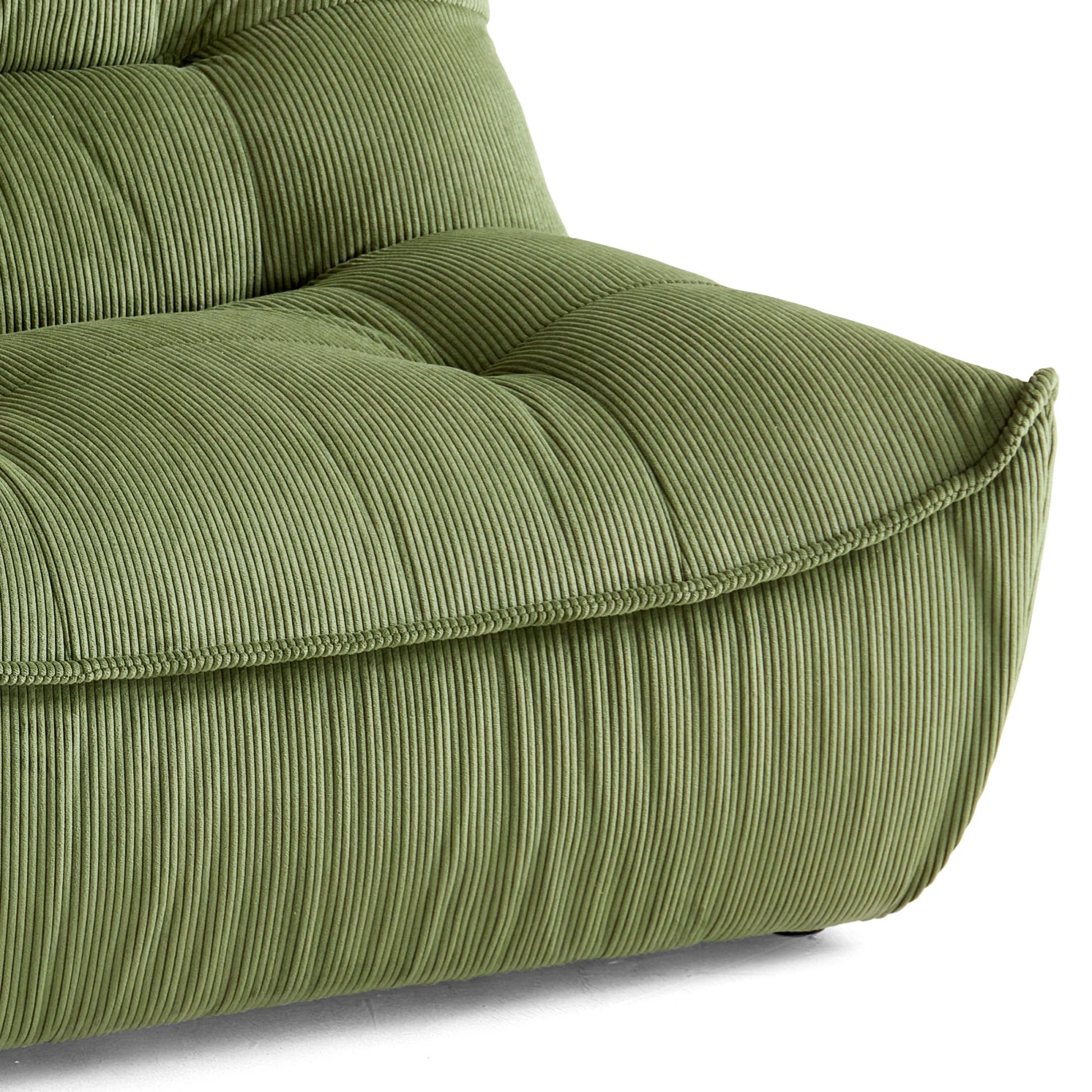 Linspire Eloni Corduroy Lounge Chair, Green