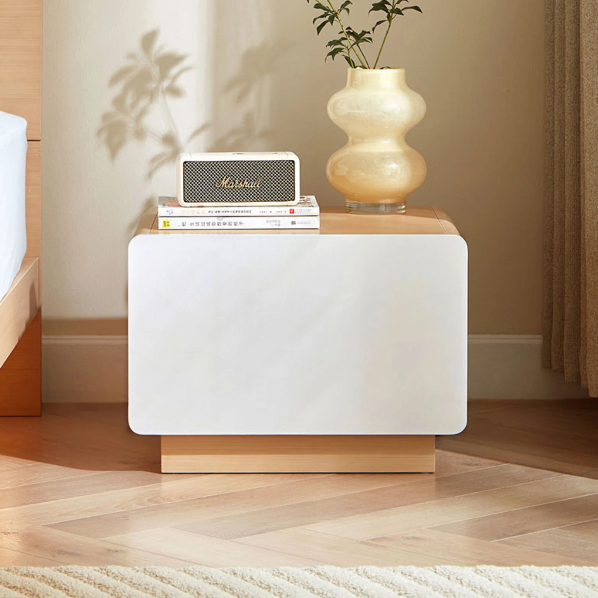 Linspire Pristine Bedside Table