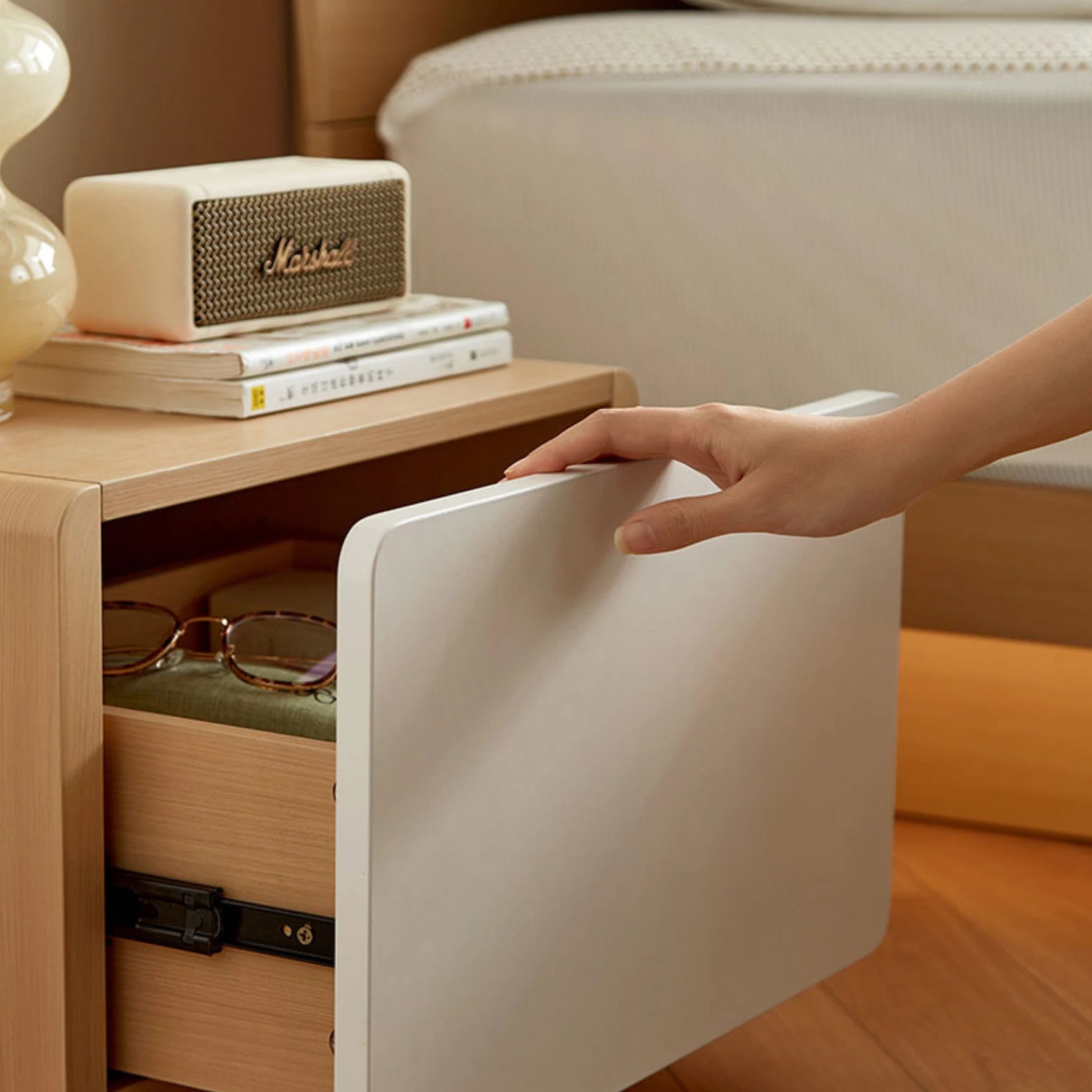 Linspire Pristine Bedside Table