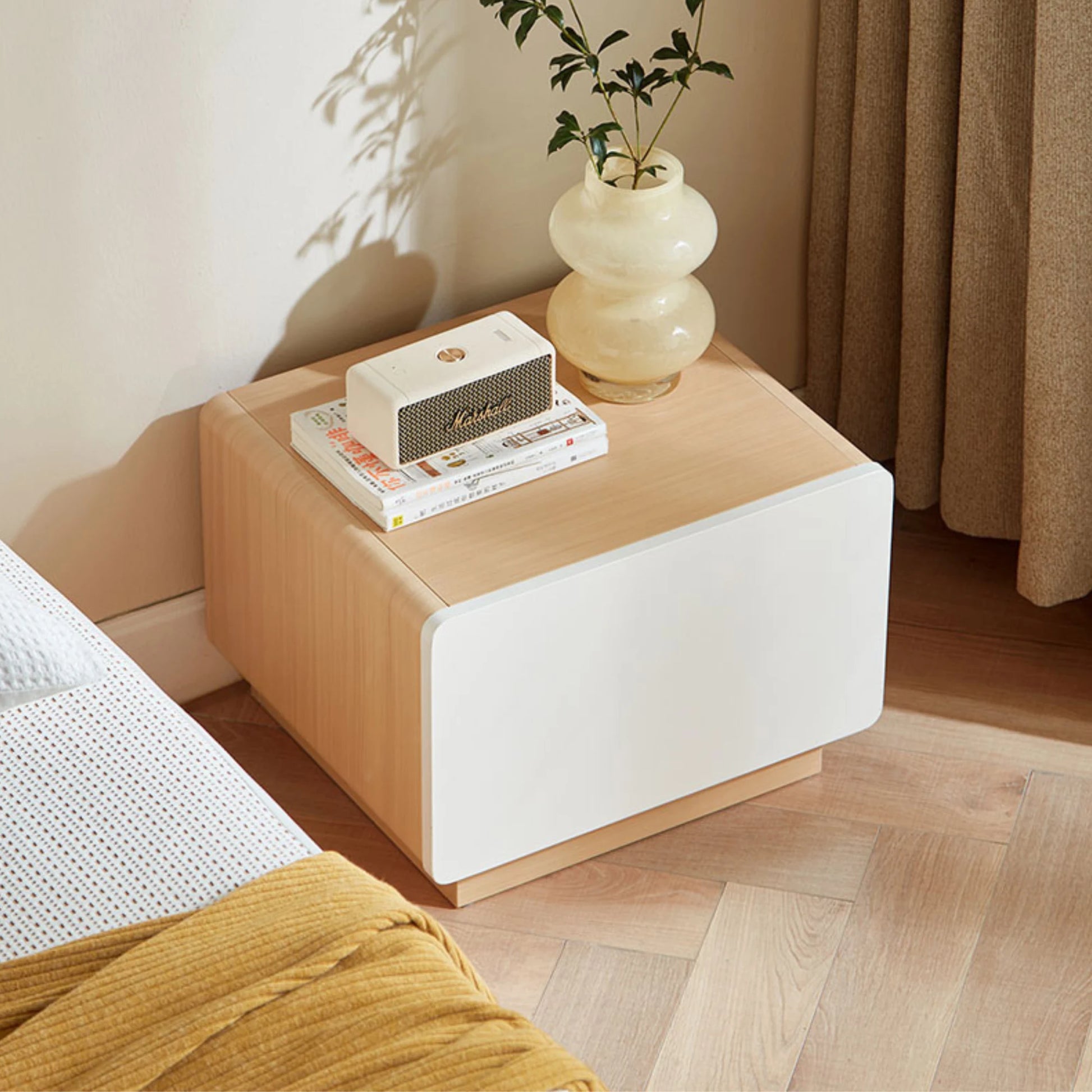 Linspire Pristine Bedside Table