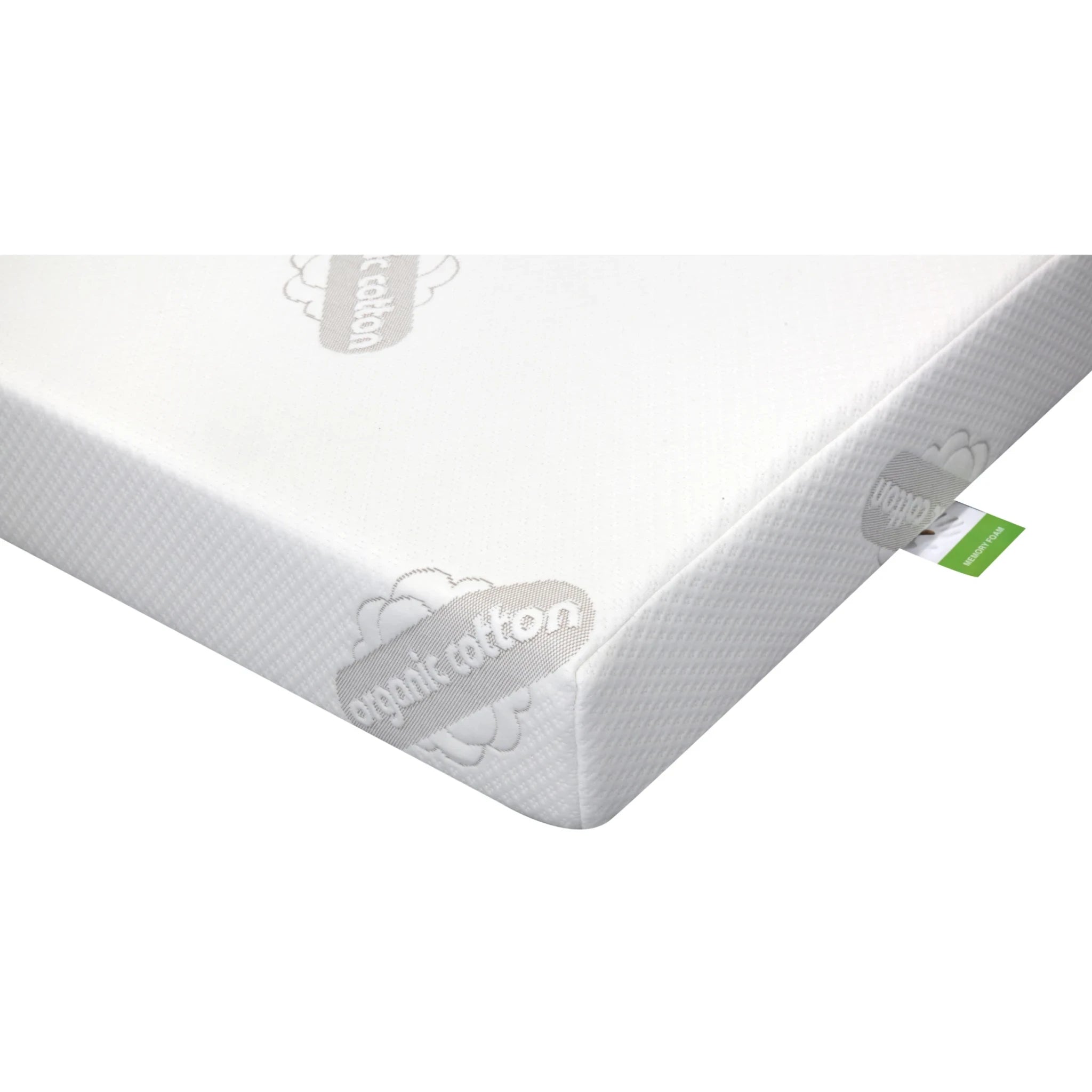 Lumo Slim Memory Foam Mattress, Medium Firm, Creamy White