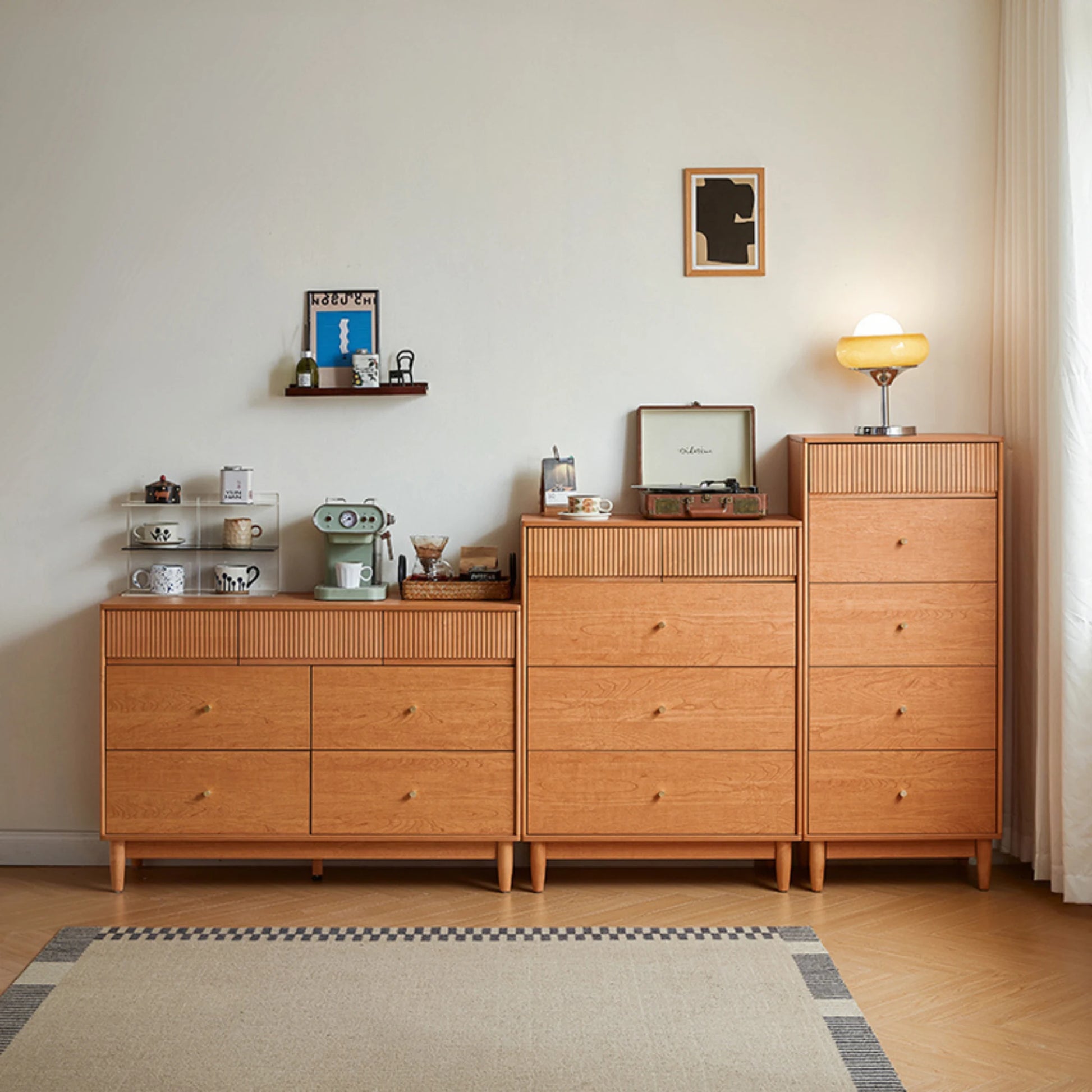 Linspire Railan Chest of 5 Drawers, Tall Boy