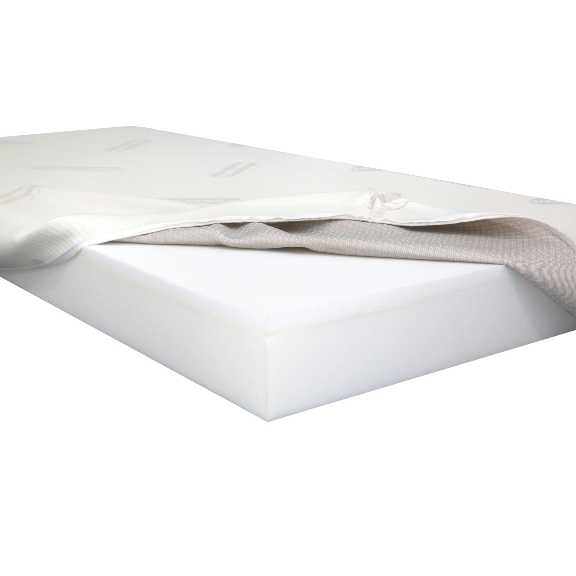 Lumo Slim Memory Foam Mattress, Medium Firm, Creamy White