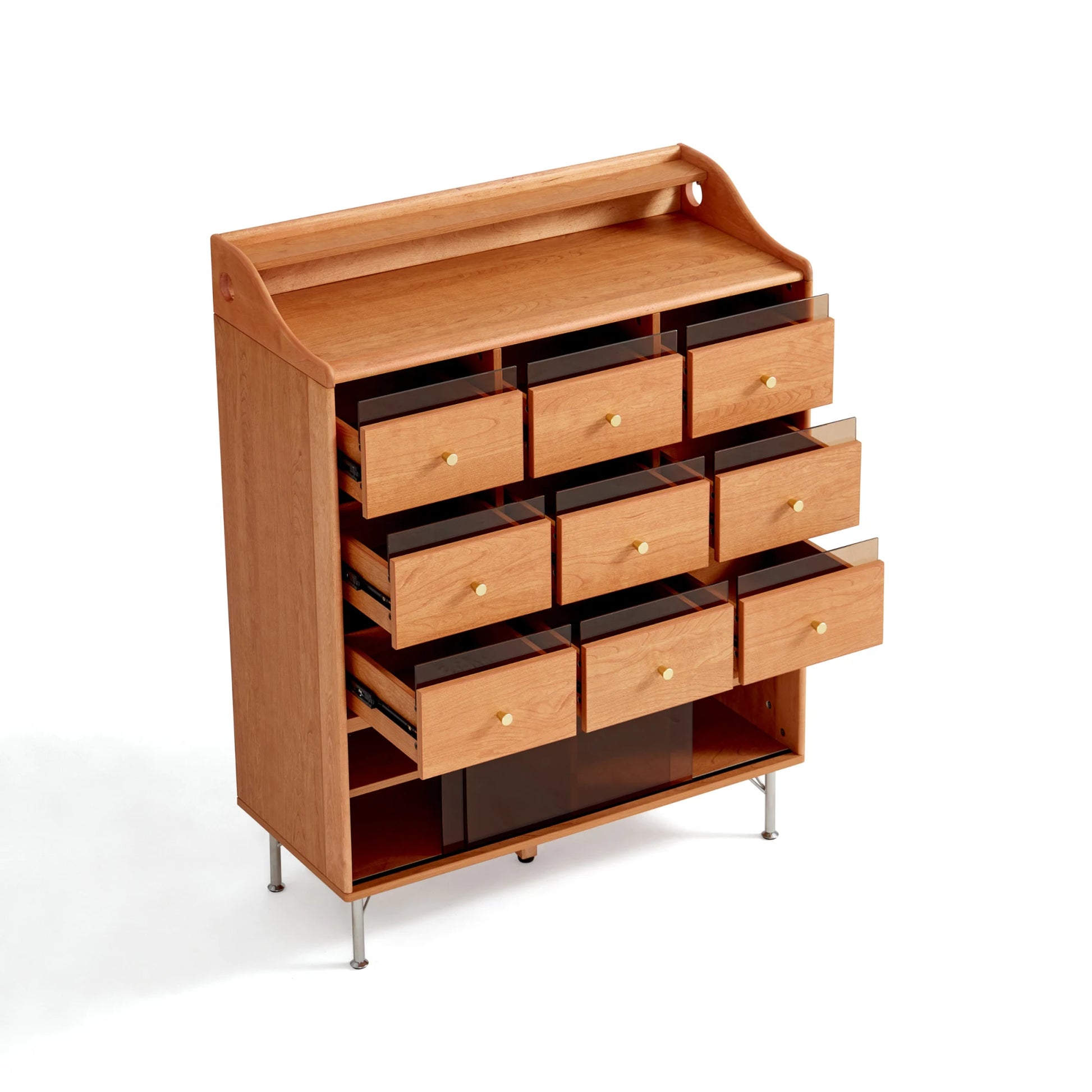 Linspire Railan Chest of 9 Drawers with Cabinets