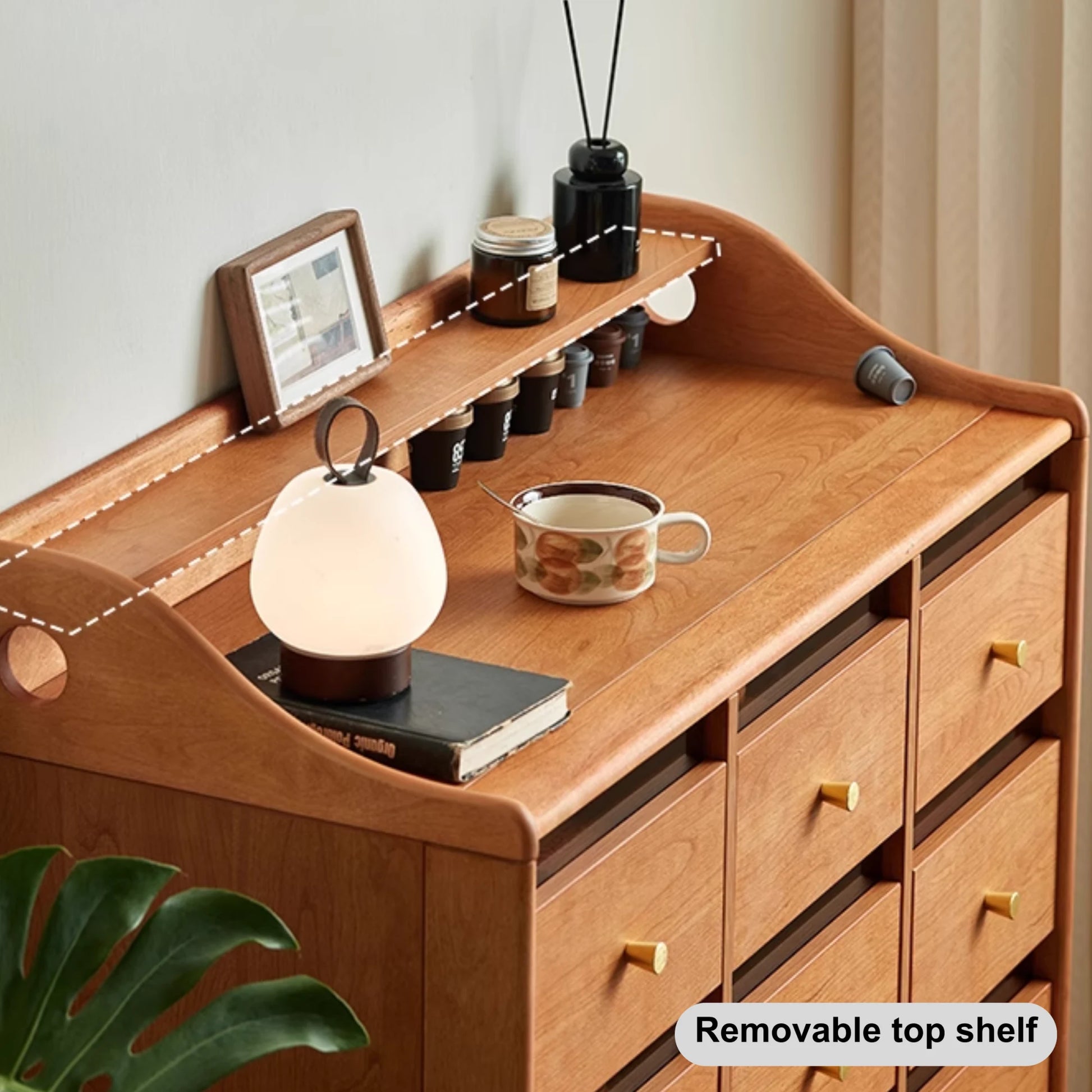 Linspire Railan Chest of 9 Drawers with Cabinets