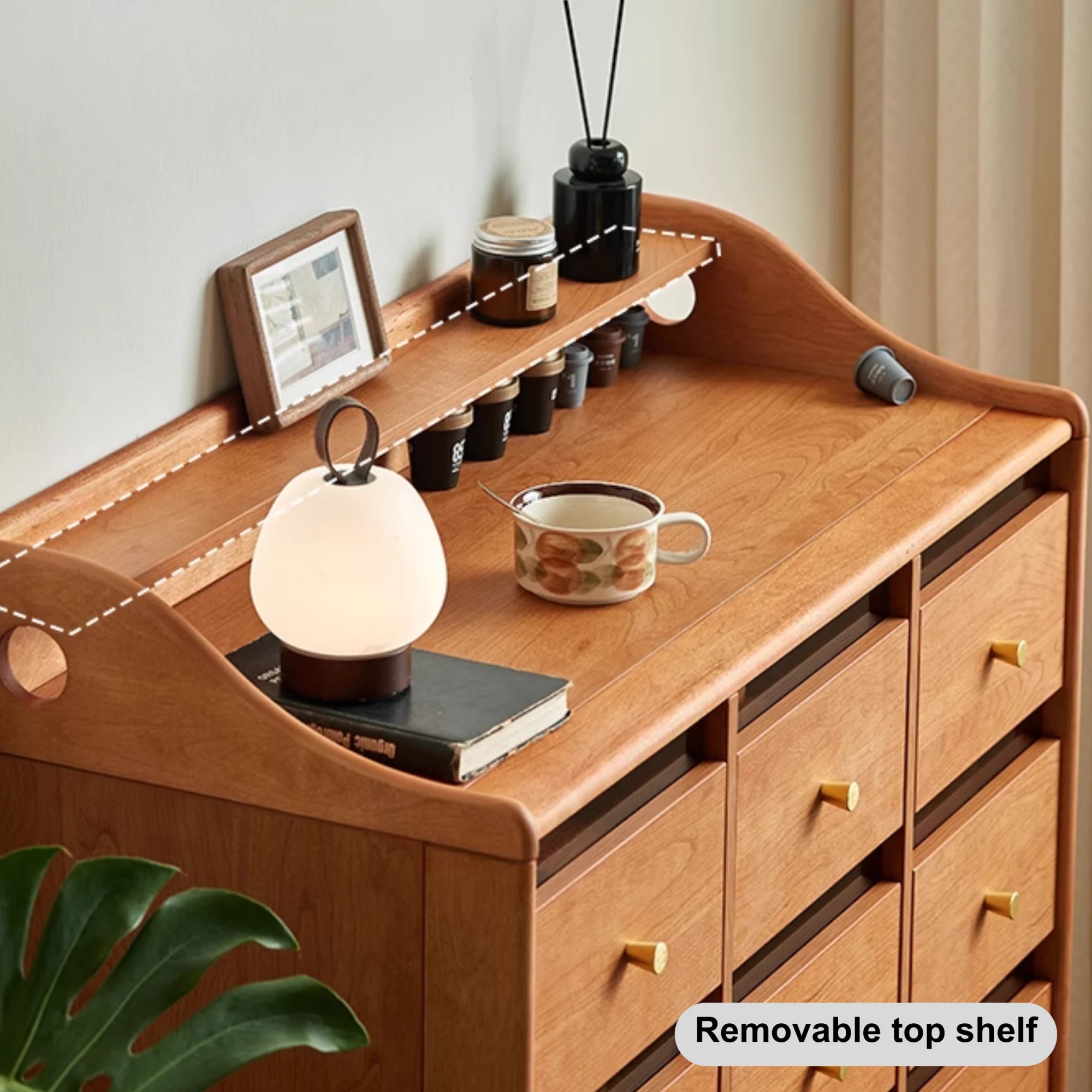 Linspire Railan Chest of 9 Drawers with Cabinets