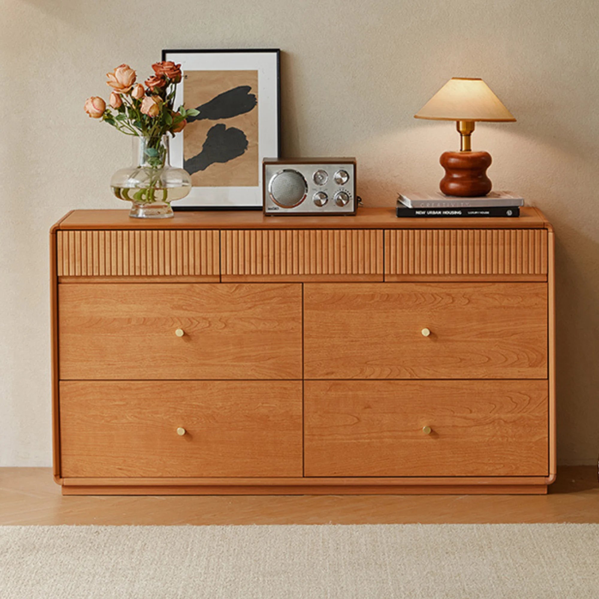 Linspire Railan Chest of 7 Drawers, Floor Standing