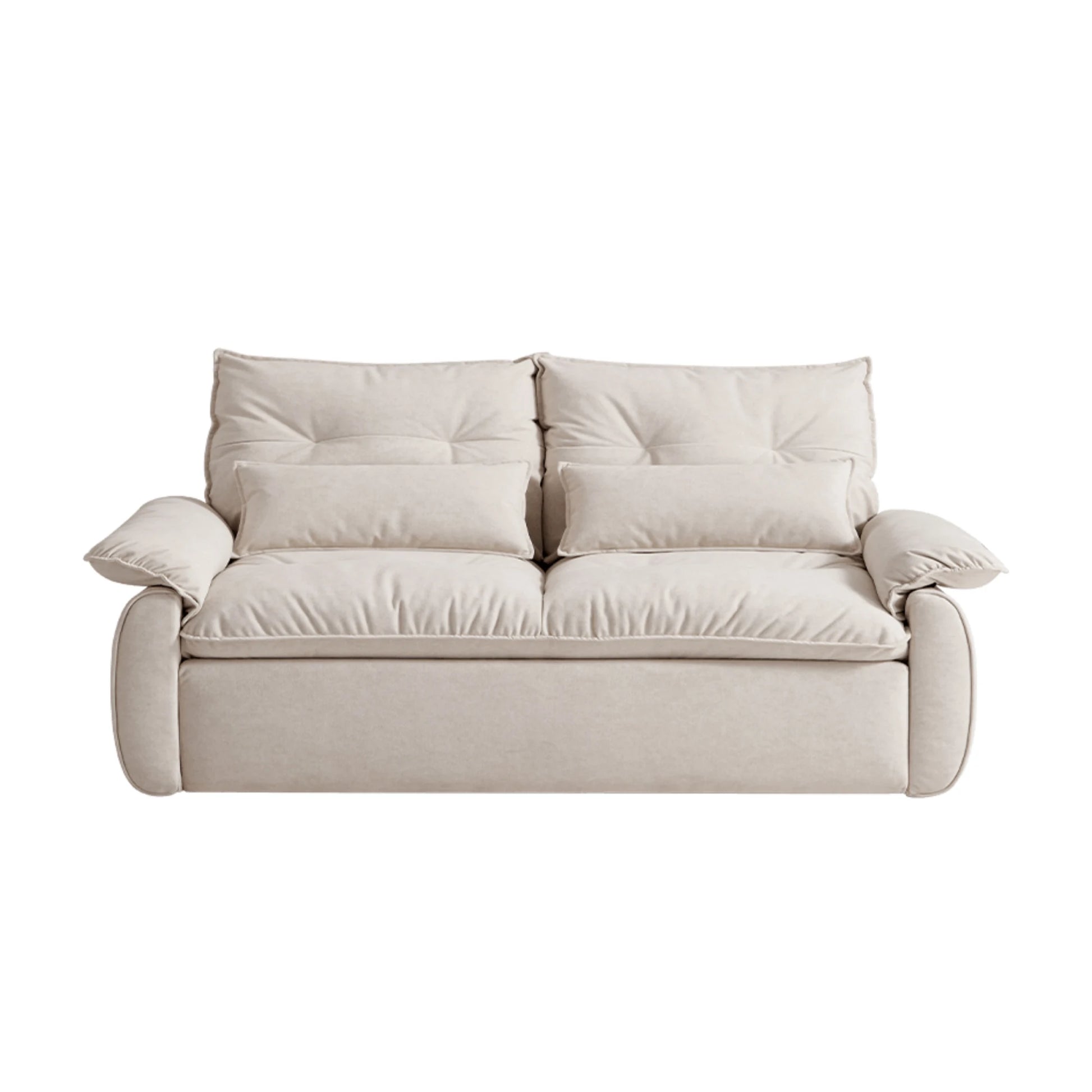 Linspire Rilla 3-Seater Sofa Bed, Pet-Friendly Fabric, White