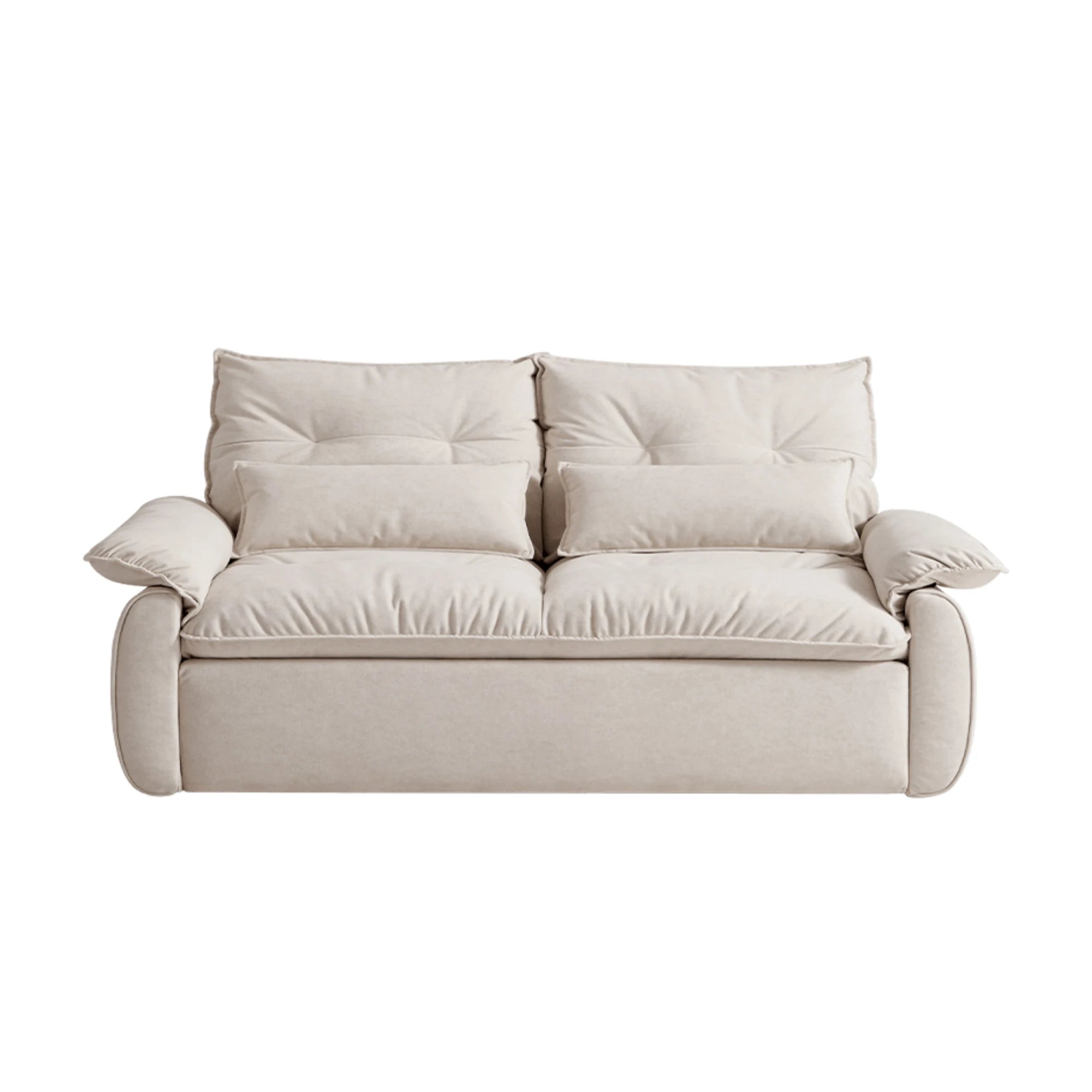 Linspire Rilla 3-Seater Sofa Bed, Pet-Friendly Fabric, White