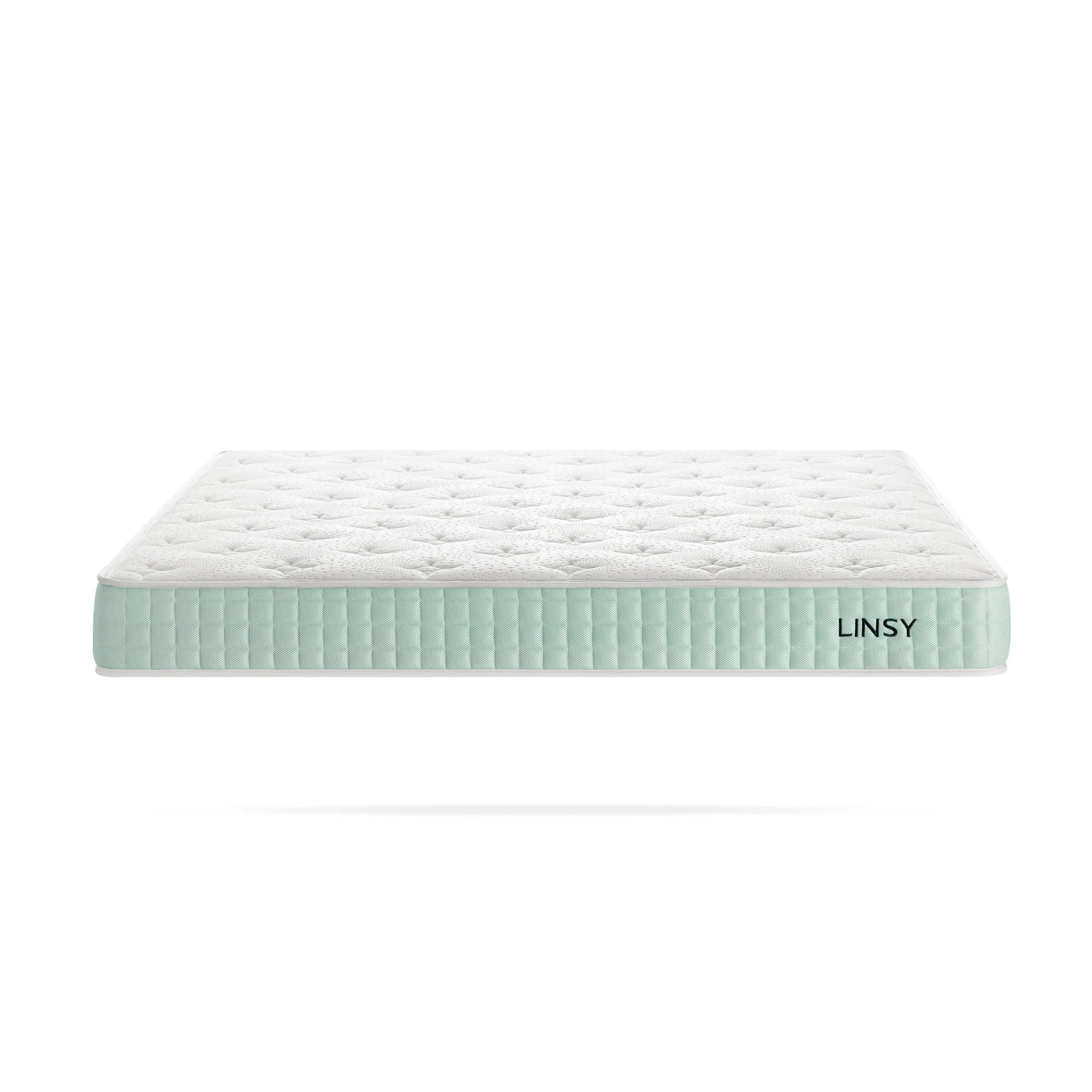 Linspire Sleno Pocket Spring Mattress - Medium Firm, White