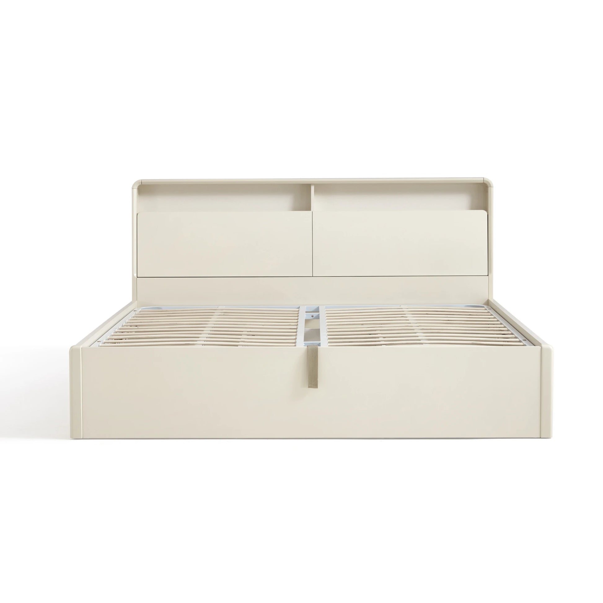Linspire Aspire Bed Frame With Storage, Creamy White