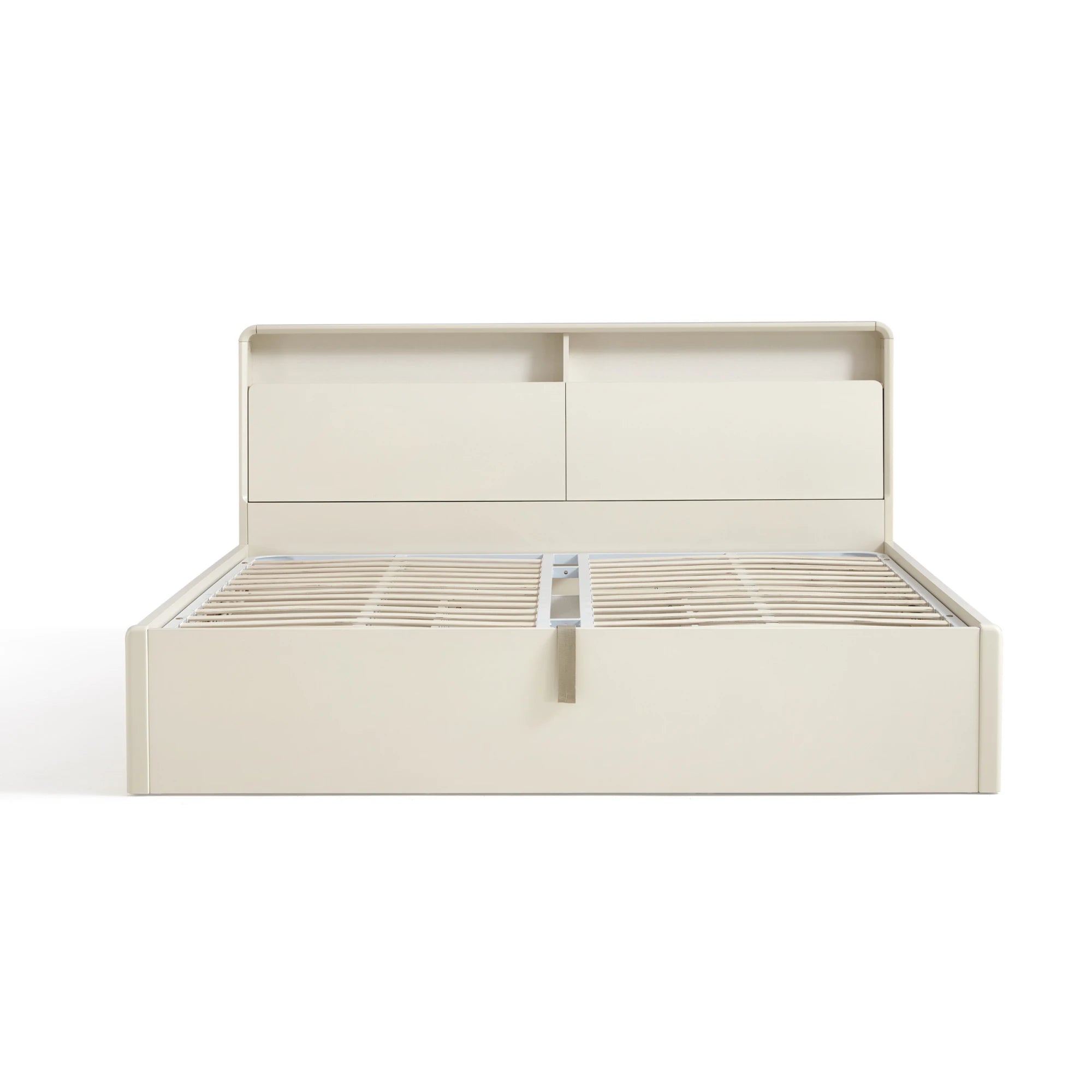 Linspire Aspire Bed Frame With Storage, Creamy White