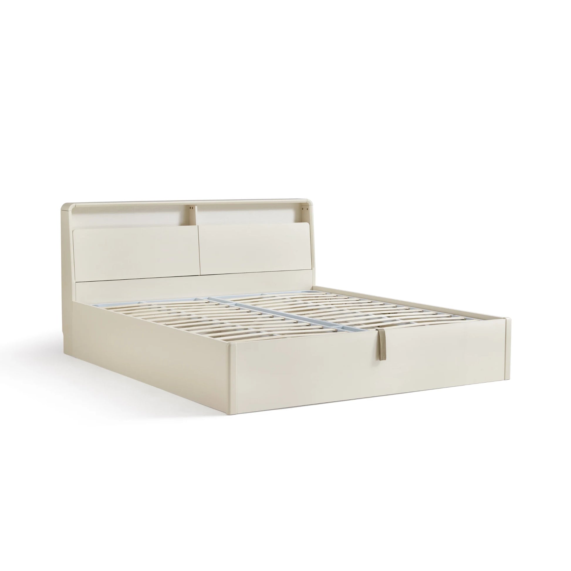 Linspire Aspire Bed Frame With Storage, Creamy White