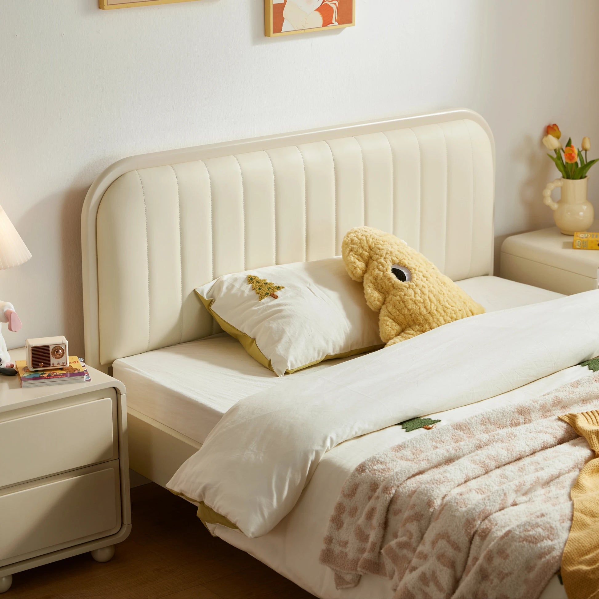 Linspire Sunny Kids Bed Frame, Global Double, White