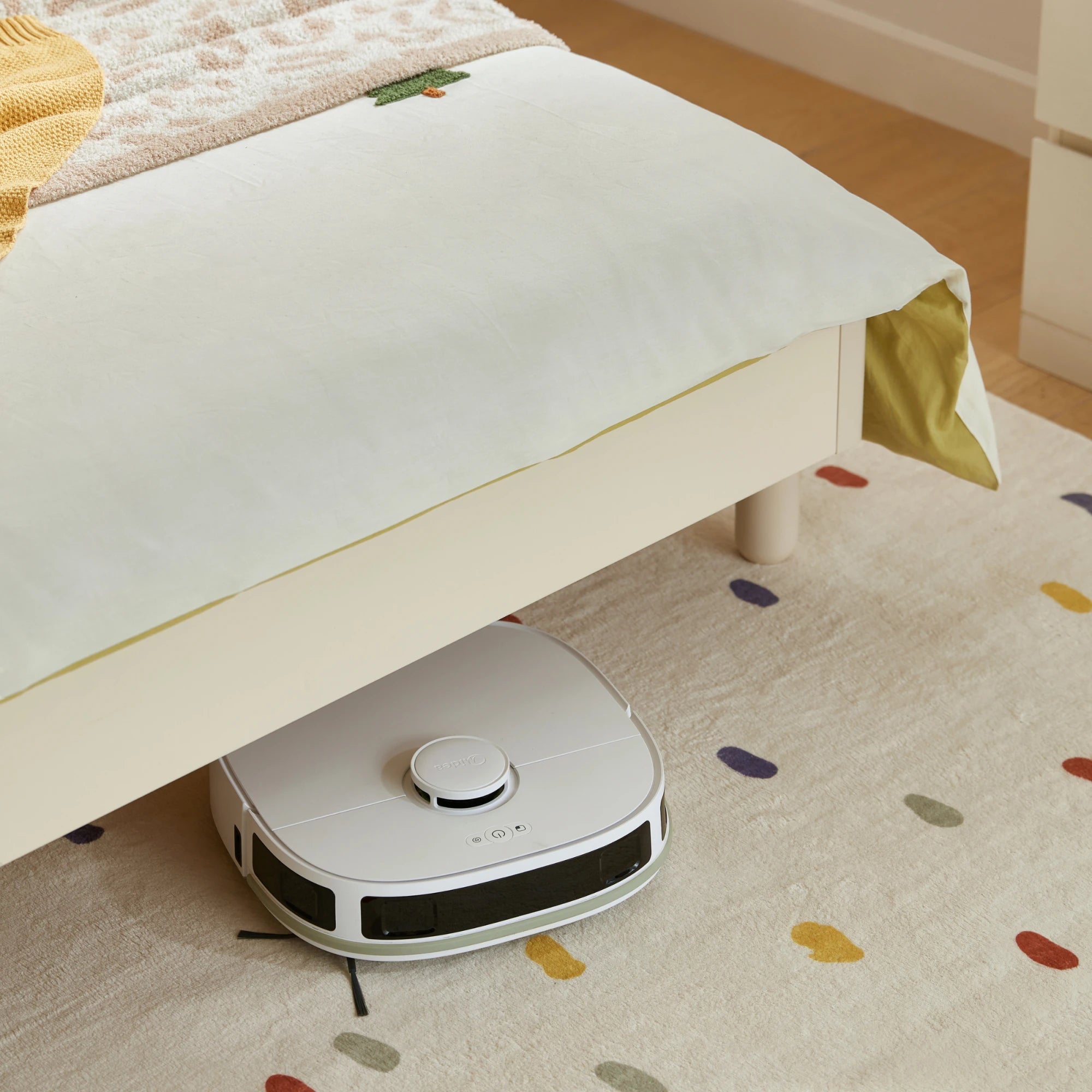 Linspire Sunny Kids Bed Frame, Global Double, White