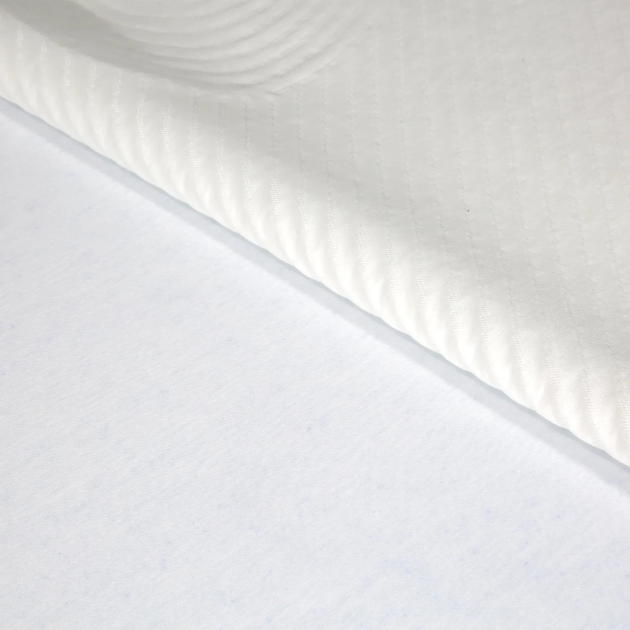 Lumo Cloud Memory Foam Mattress, Adjustable Firmness, White, Grey