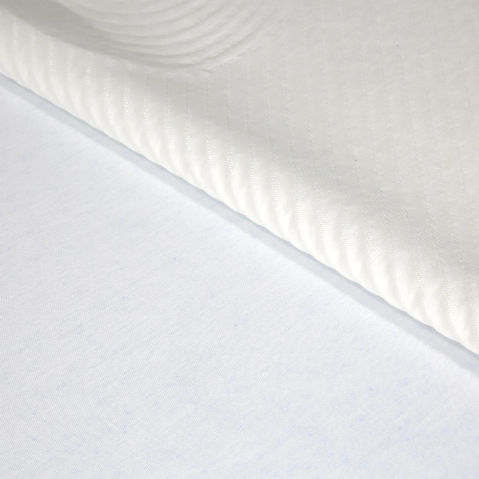 Lumo Cloud Memory Foam Mattress, Adjustable Firmness, White, Grey
