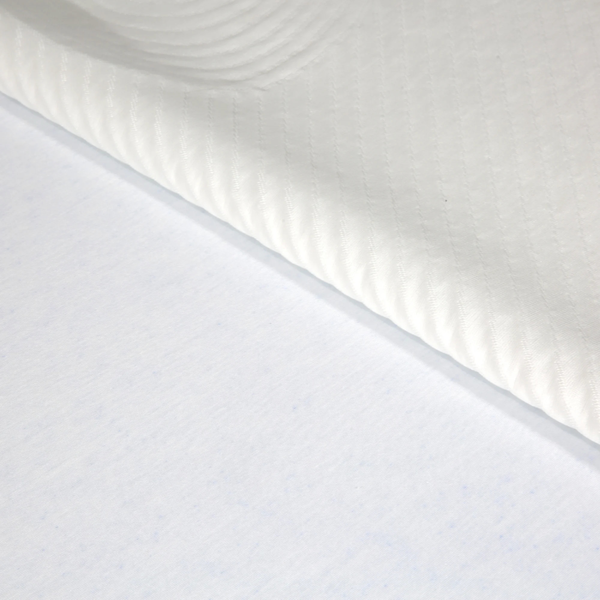 Lumo Cloud Memory Foam Mattress, Adjustable Firmness, White, Grey
