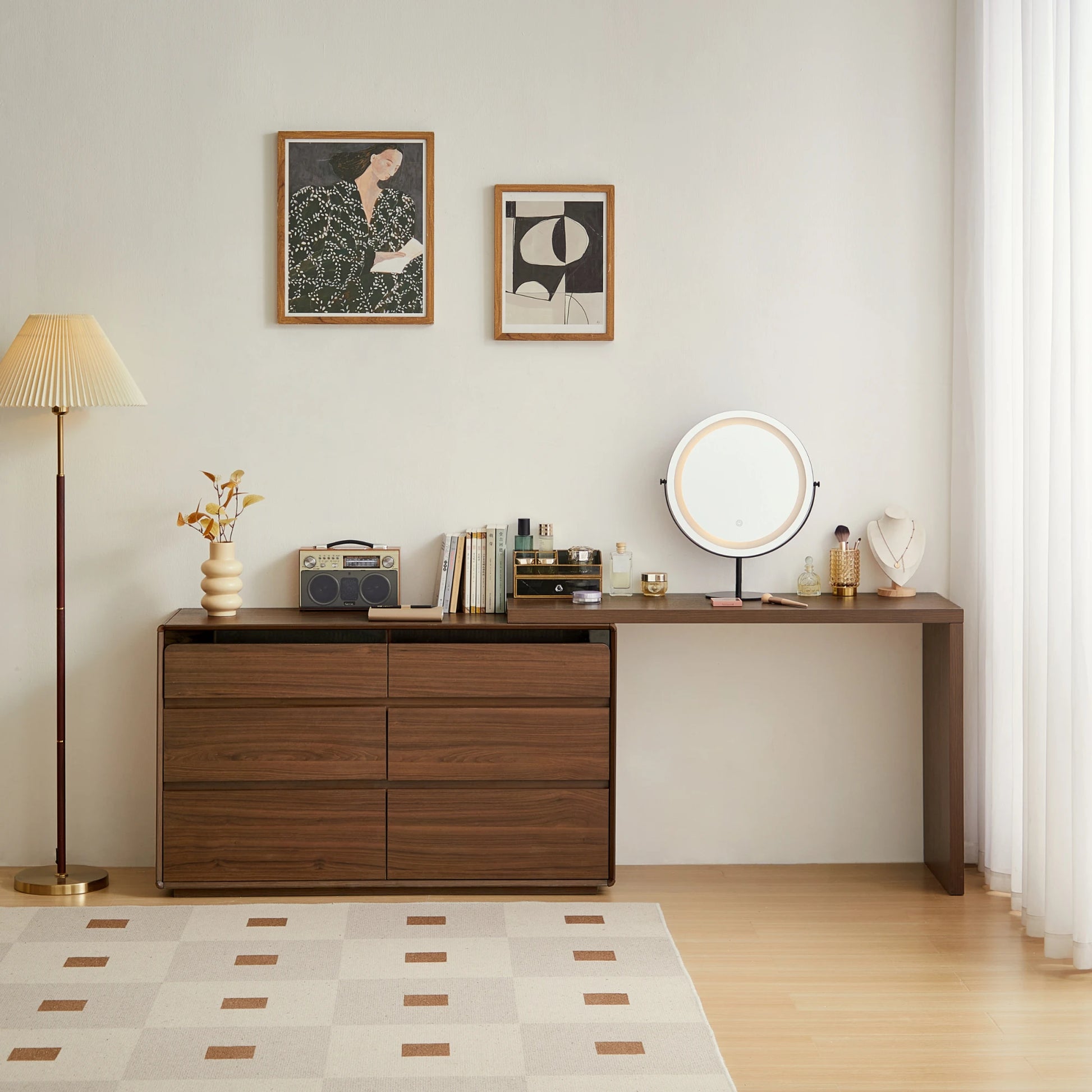 Linspire Ursula Chest of 6 Drawers, Floor Standing